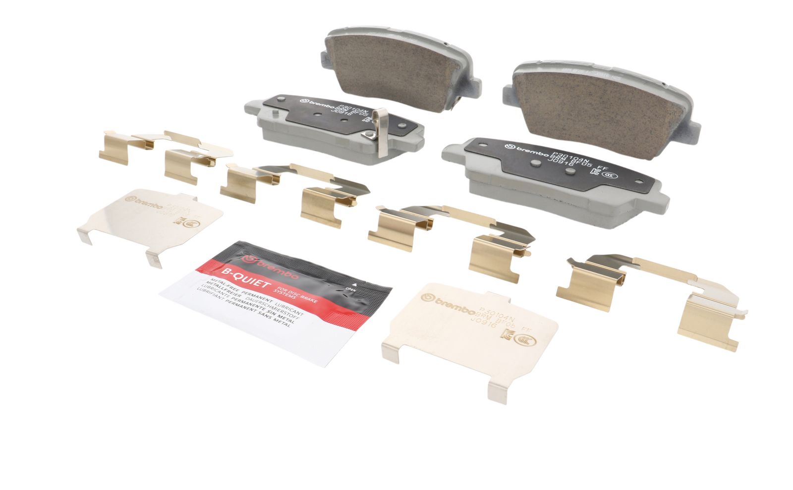 PRIME Ceramic Rear Disc Brake Pad Set - P30104N_04
