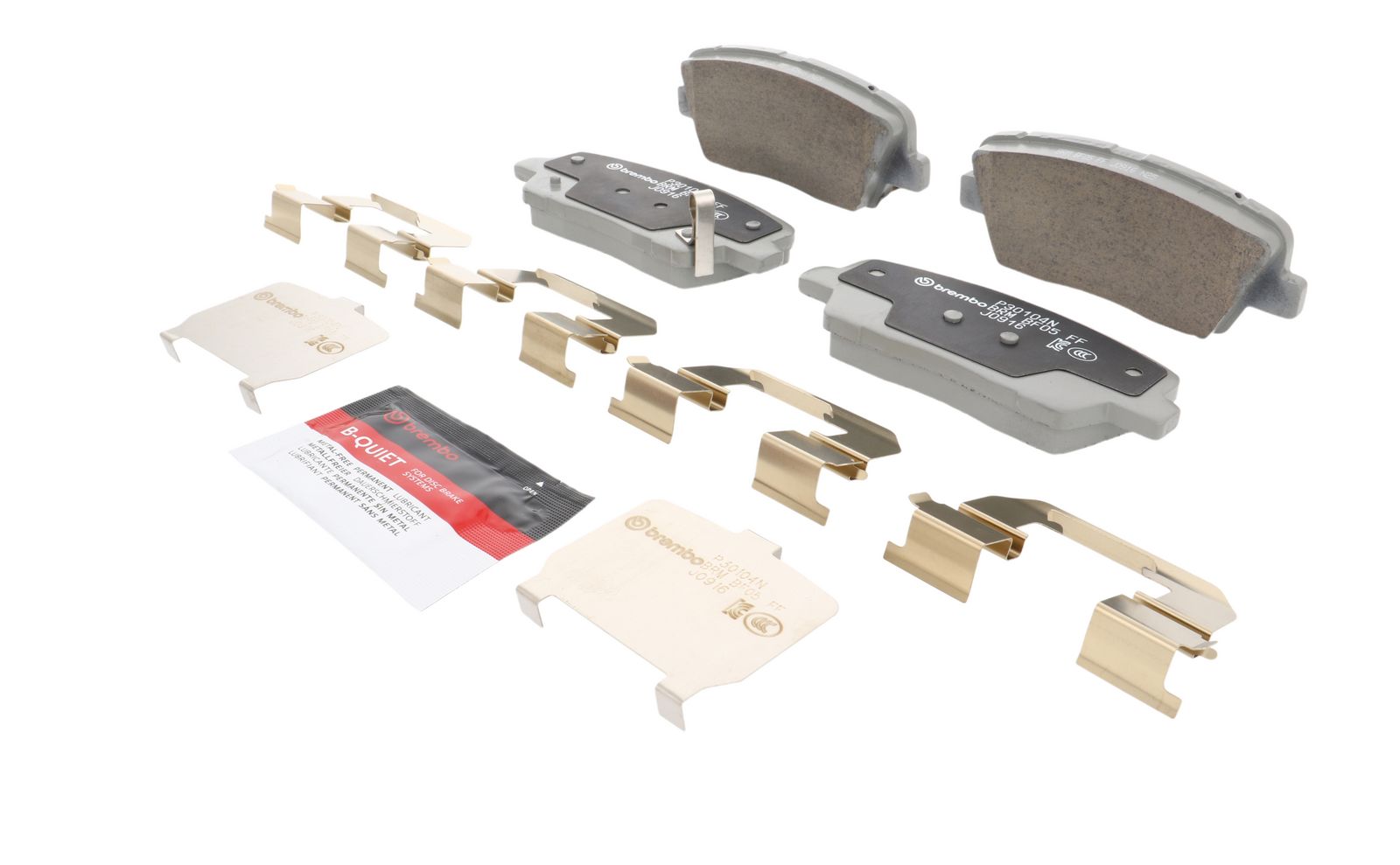PRIME Ceramic Rear Disc Brake Pad Set - P30104N_05