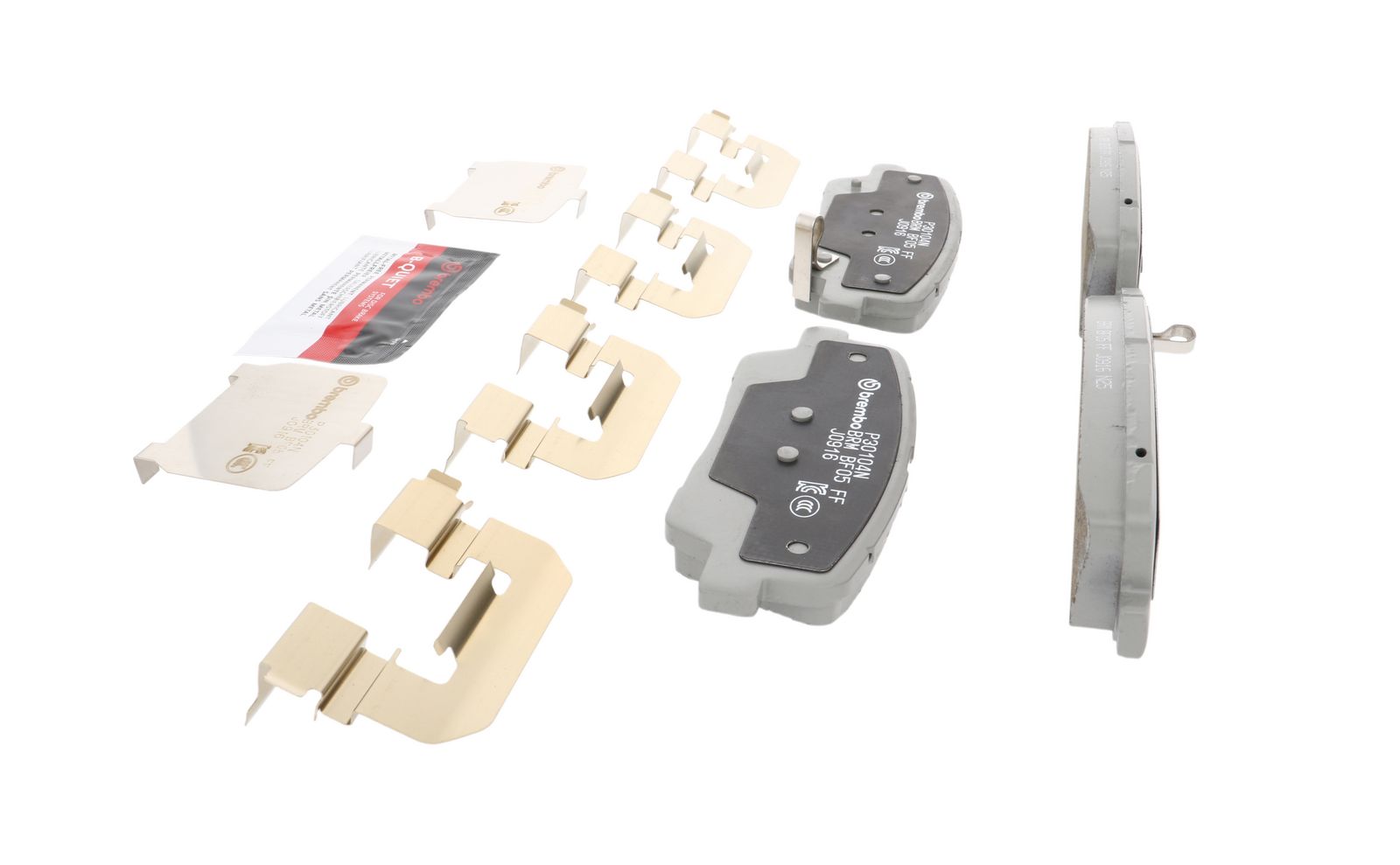 PRIME Ceramic Rear Disc Brake Pad Set - P30104N_09