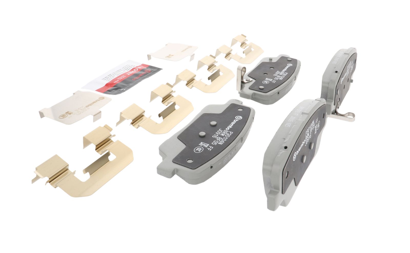PRIME Ceramic Rear Disc Brake Pad Set - P30104N_10