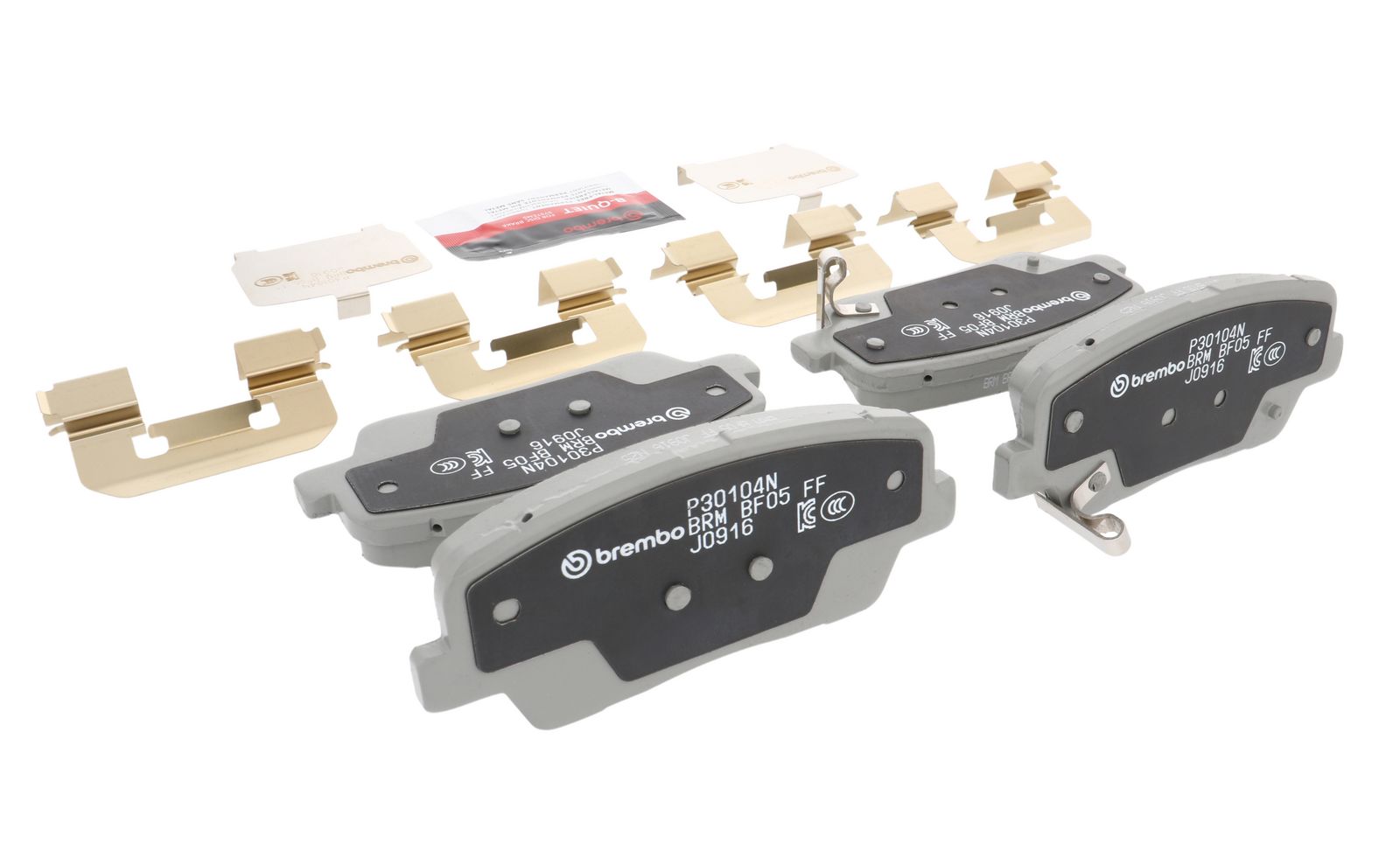 PRIME Ceramic Rear Disc Brake Pad Set - P30104N_12