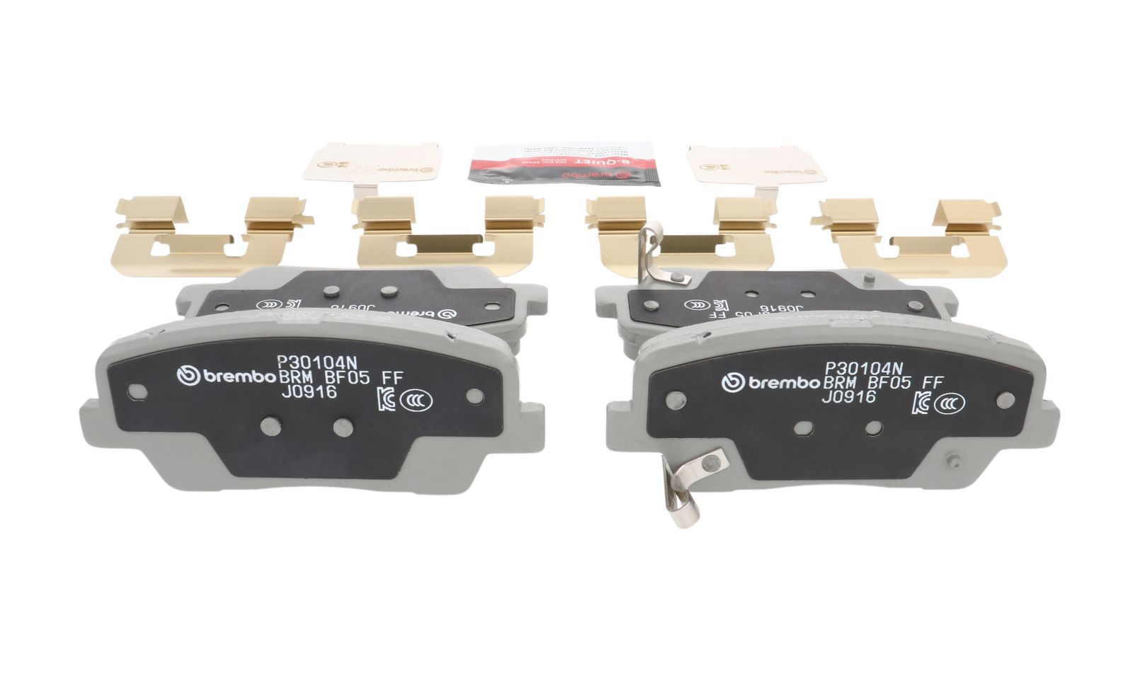 PRIME Ceramic Rear Disc Brake Pad Set - P30104N_14