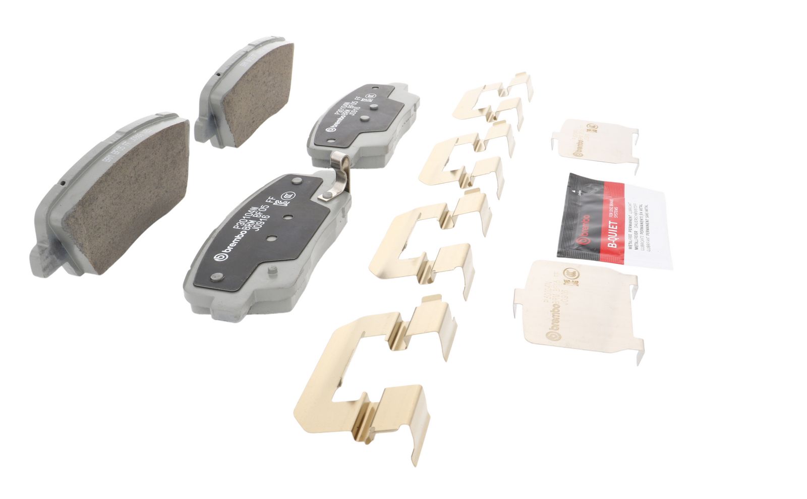 PRIME Ceramic Rear Disc Brake Pad Set - P30104N_21