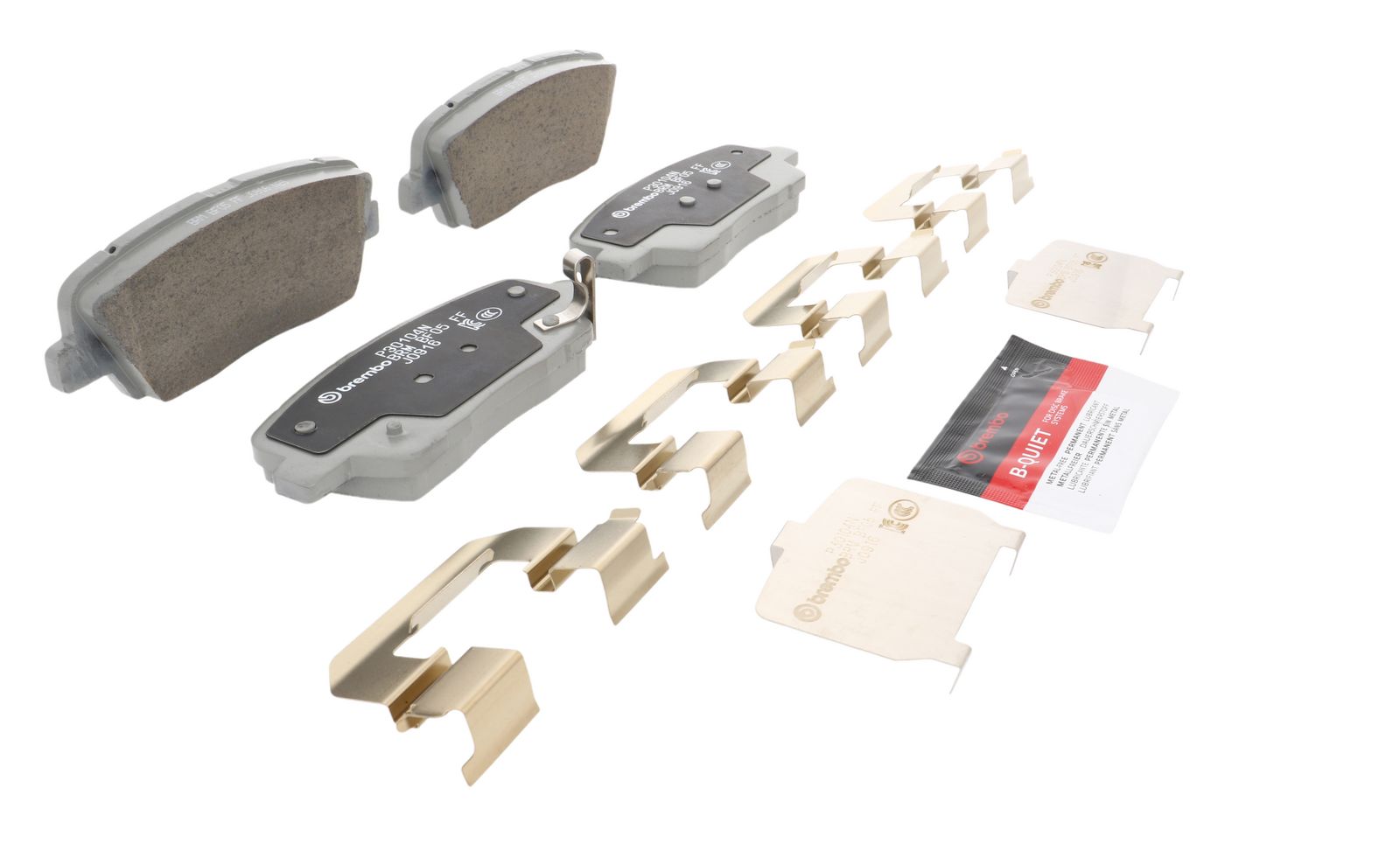 PRIME Ceramic Rear Disc Brake Pad Set - P30104N_22