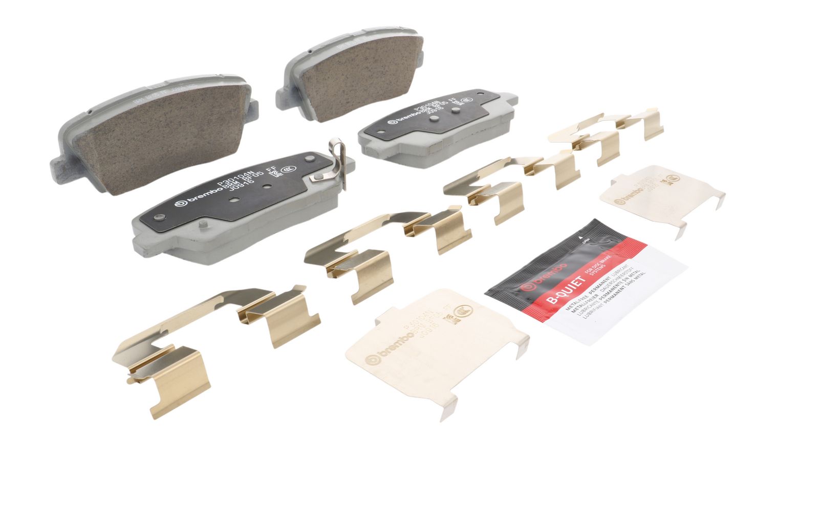 PRIME Ceramic Rear Disc Brake Pad Set - P30104N_23
