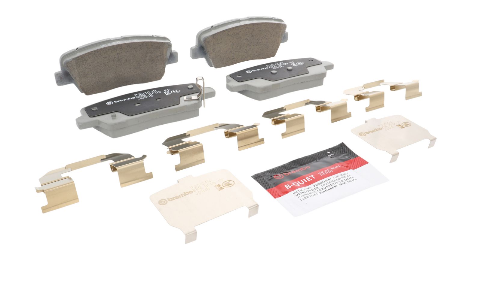 PRIME Ceramic Rear Disc Brake Pad Set - P30104N_24