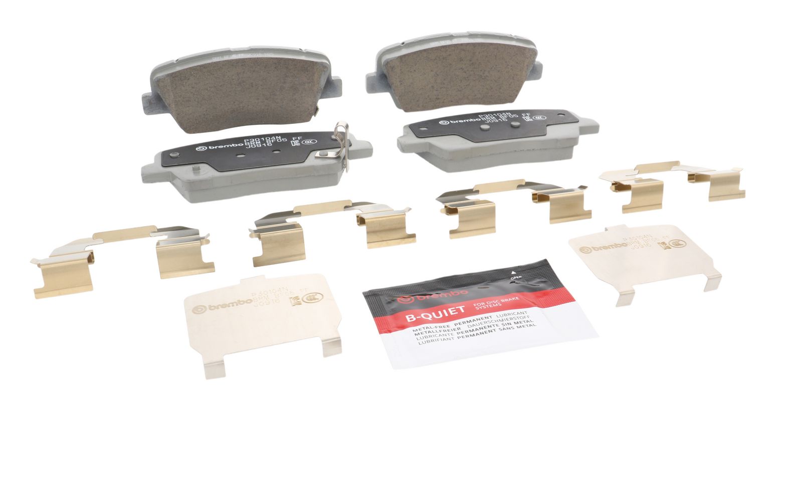 PRIME Ceramic Rear Disc Brake Pad Set - P30104N_25