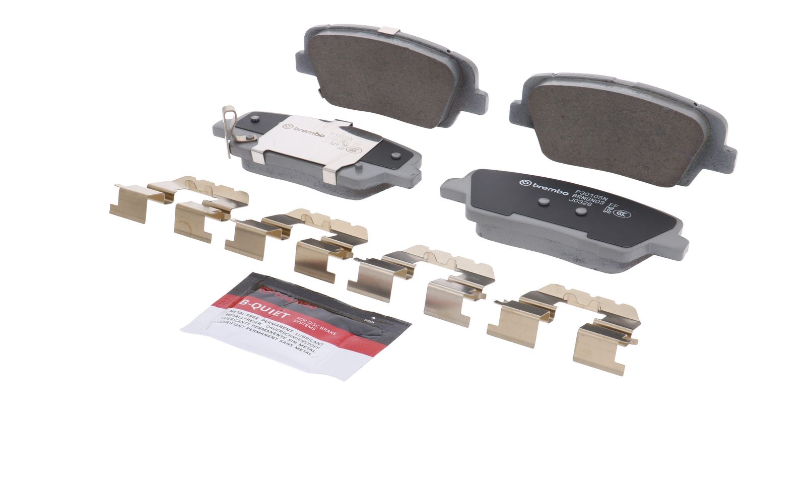 PRIME Ceramic Rear Disc Brake Pad Set - P30105N_04