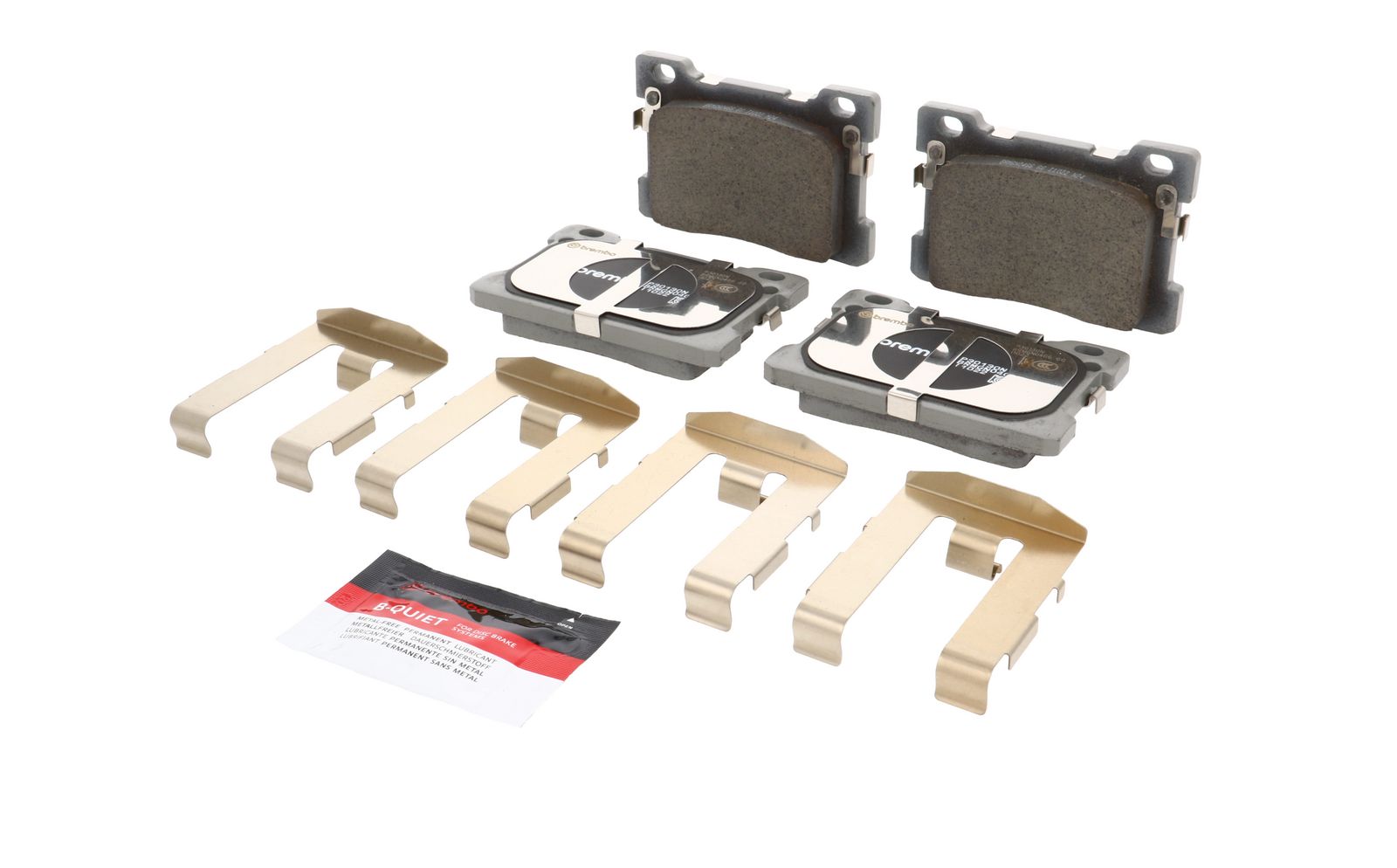 PRIME Ceramic Rear Disc Brake Pad Set - P30130N_04