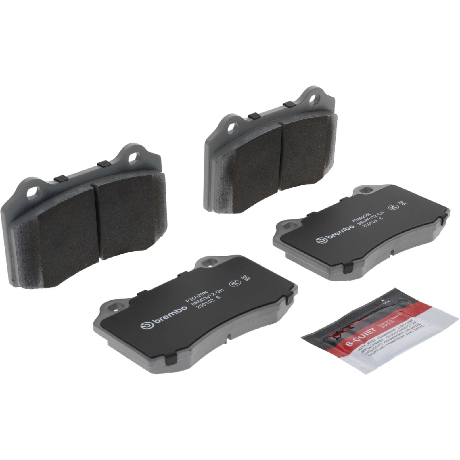 PRIME Ceramic Rear Disc Brake Pad Set - P36020N_06