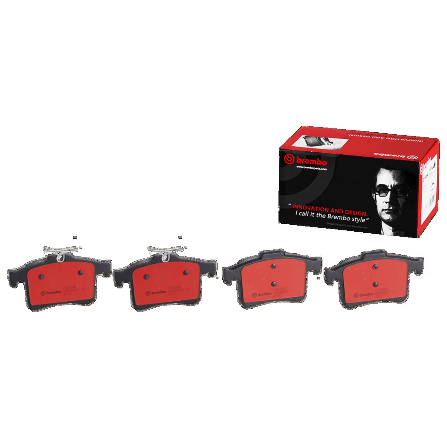 PRIME Ceramic Rear Disc Brake Pad Set - P36026N_01