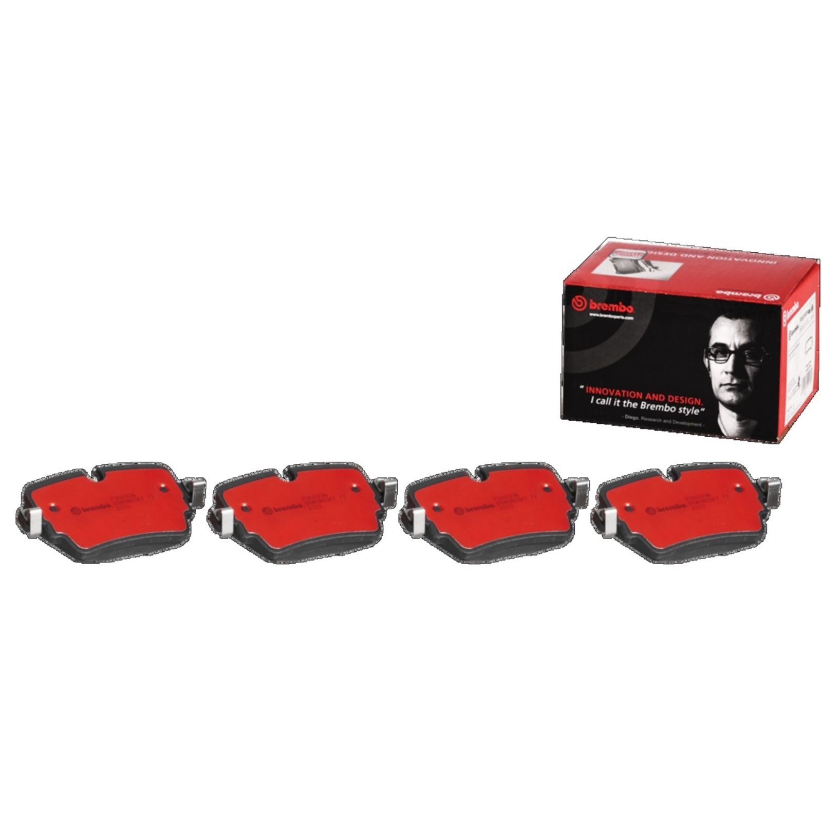 PRIME Ceramic Rear Disc Brake Pad Set - P36033N_01