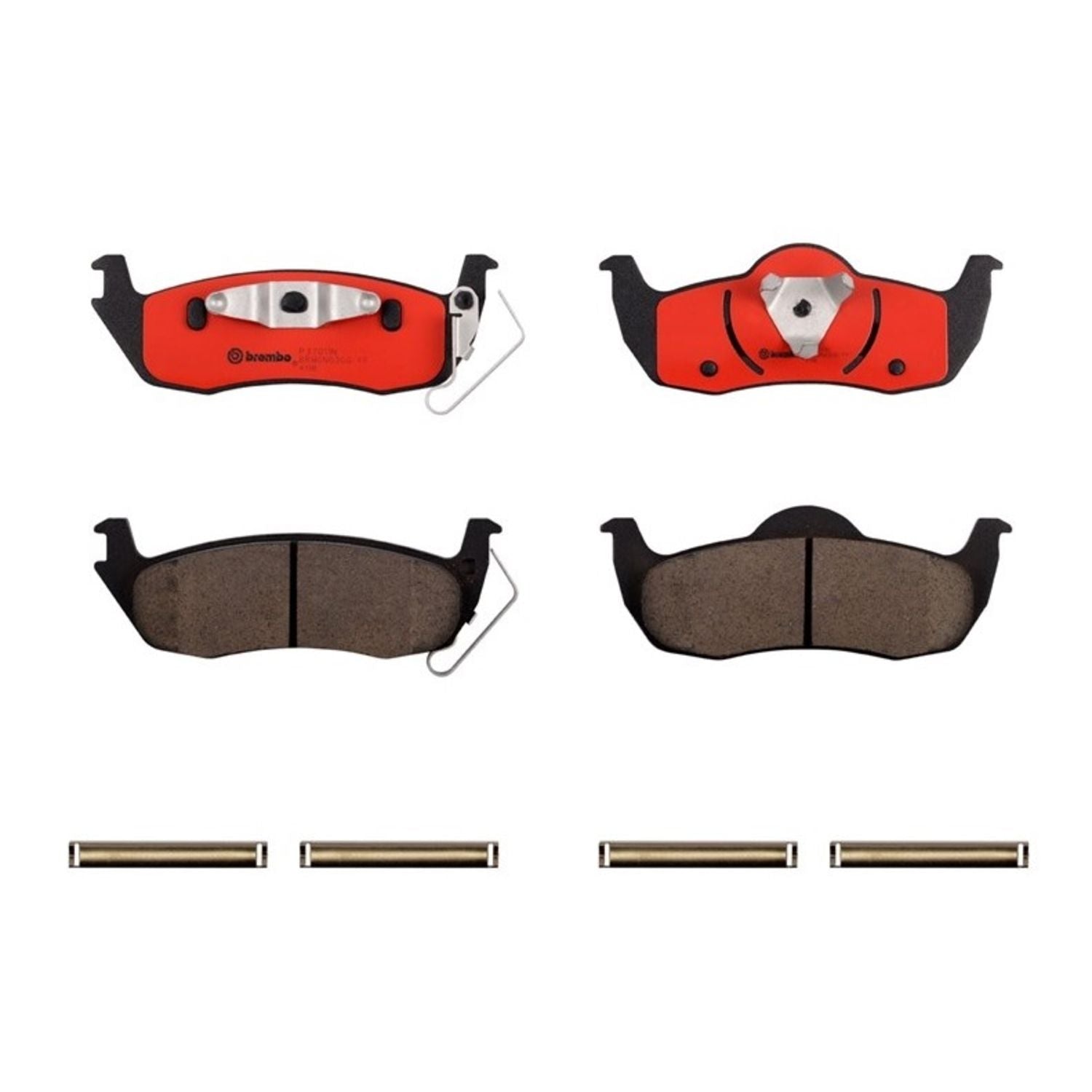 PRIME Ceramic Rear Disc Brake Pad Set - P37011N_01