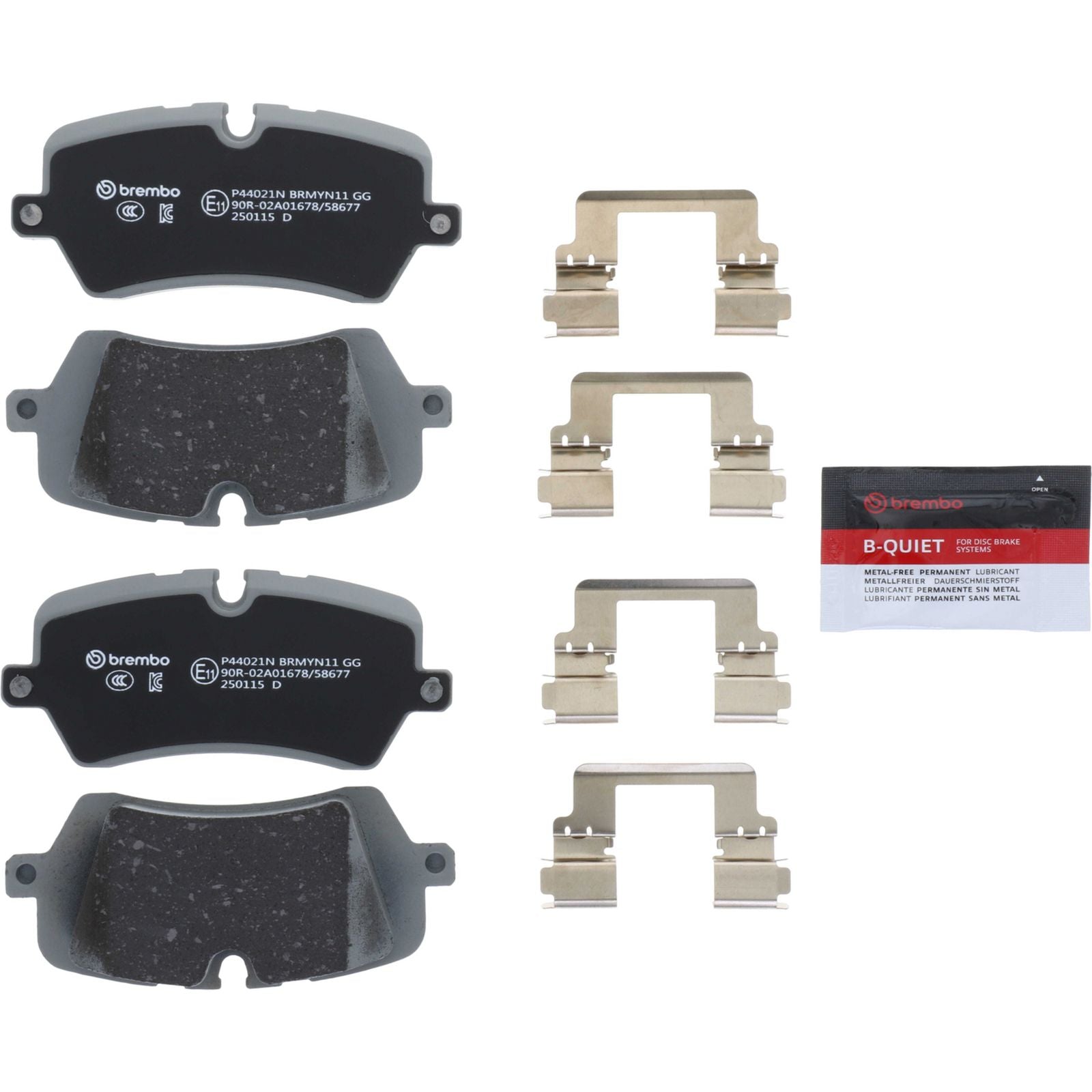 PRIME Ceramic Rear Disc Brake Pad Set P44021N | Brembostore