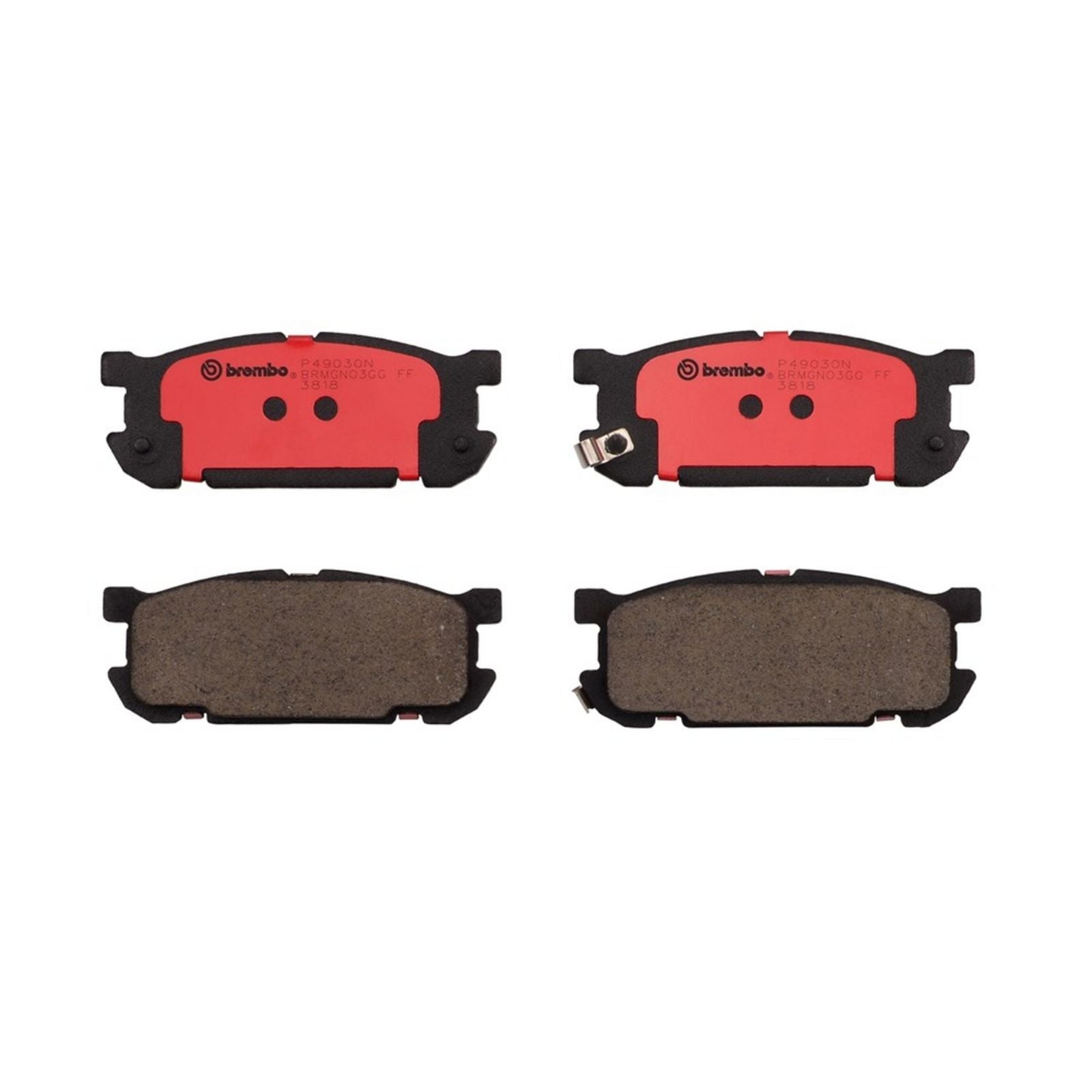 PRIME Ceramic Rear Disc Brake Pad Set - P49030N_01