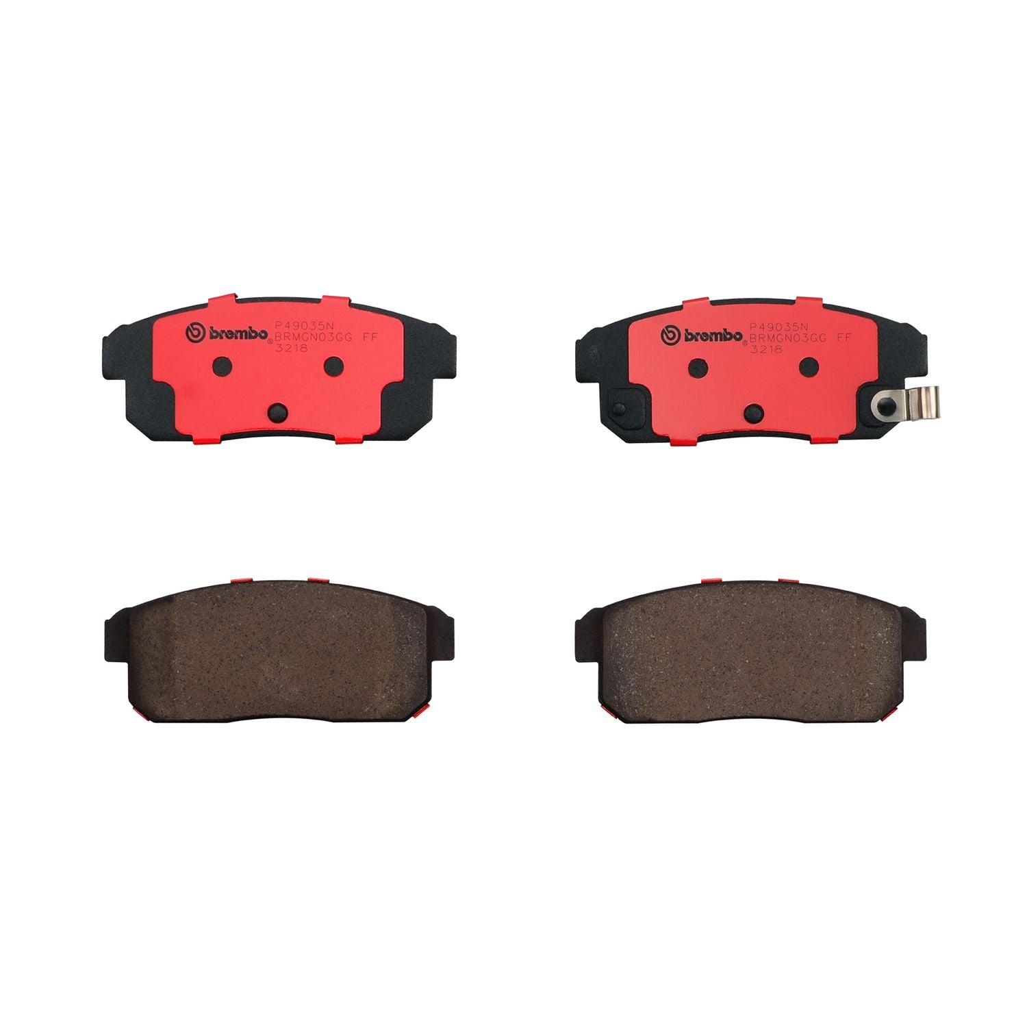 PRIME Ceramic Rear Disc Brake Pad Set - P49035N_01