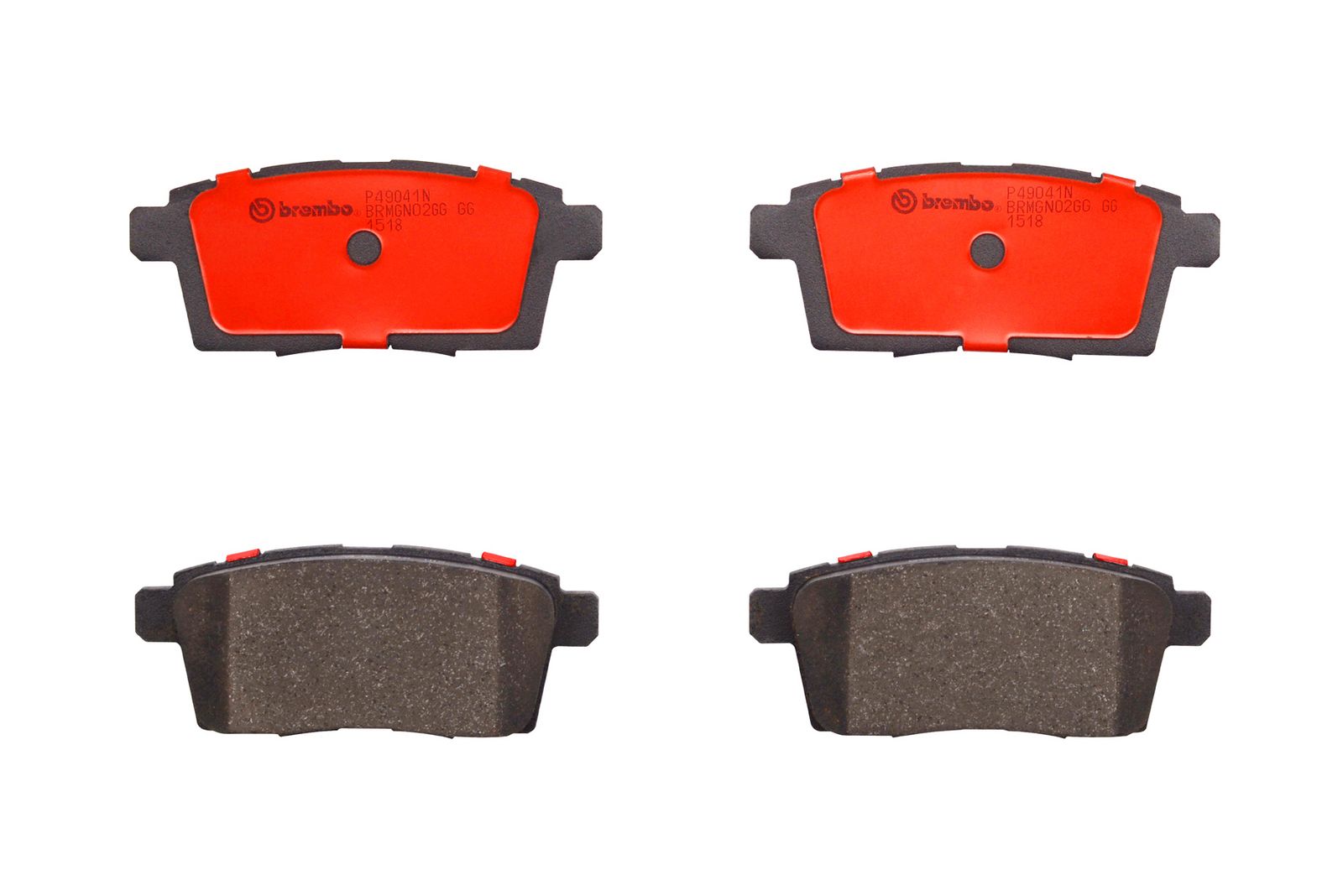 PRIME Ceramic Rear Disc Brake Pad Set - P49041N_01