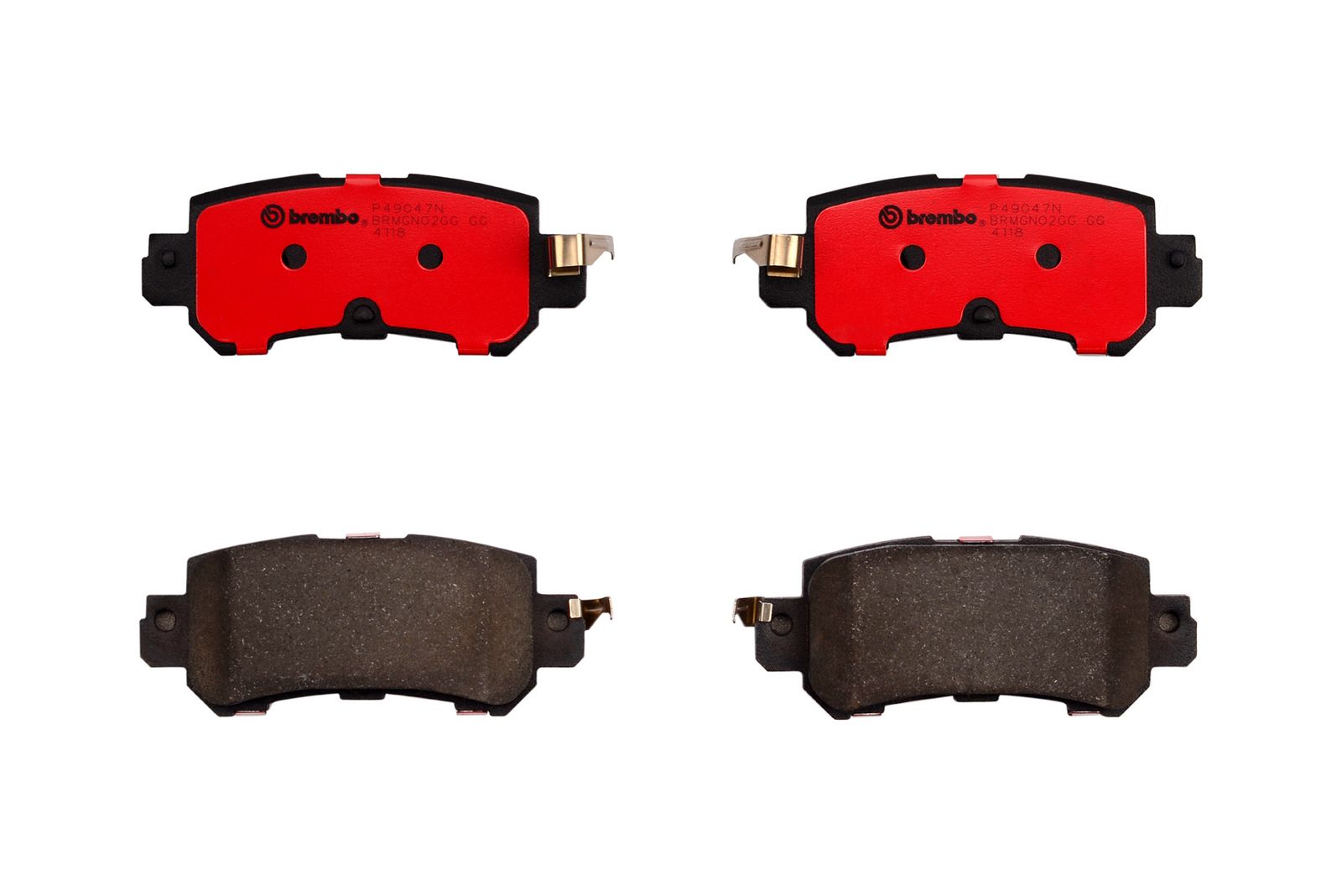 PRIME Ceramic Rear Disc Brake Pad Set - P49047N_01