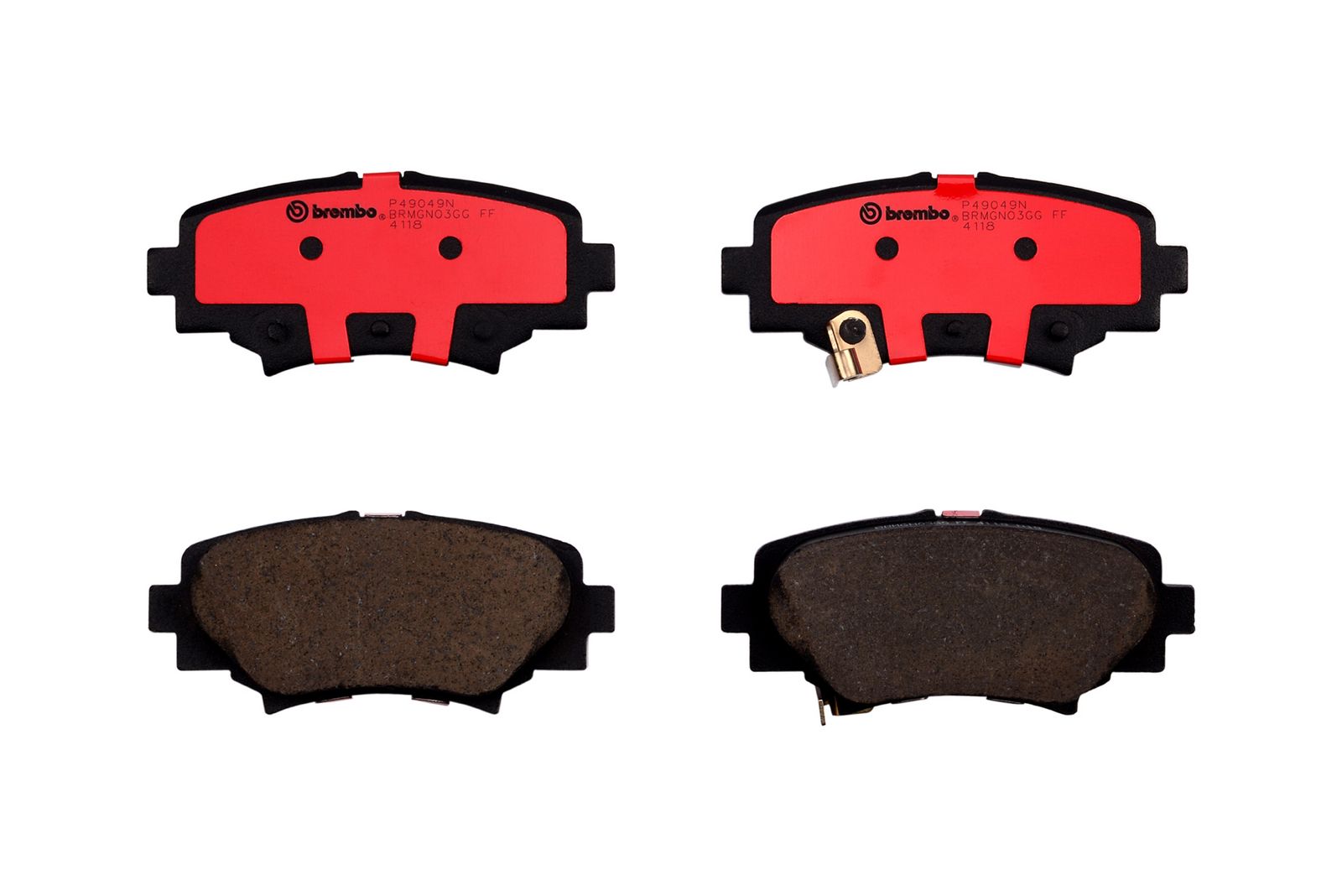 PRIME Ceramic Rear Disc Brake Pad Set - P49049N_01