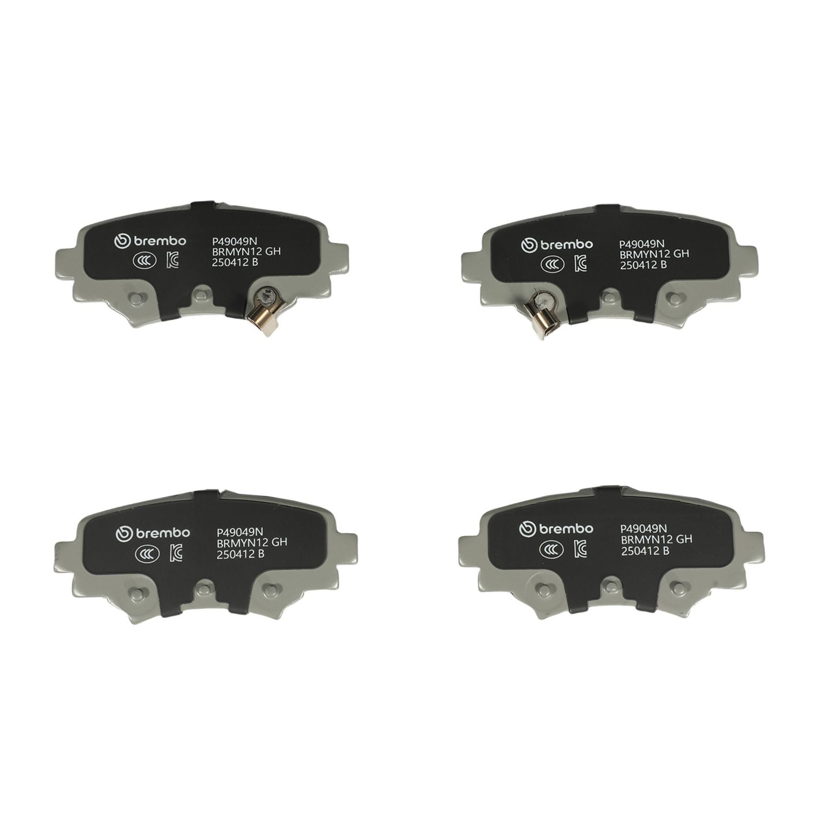 PRIME Ceramic Rear Disc Brake Pad Set - P49049N_03
