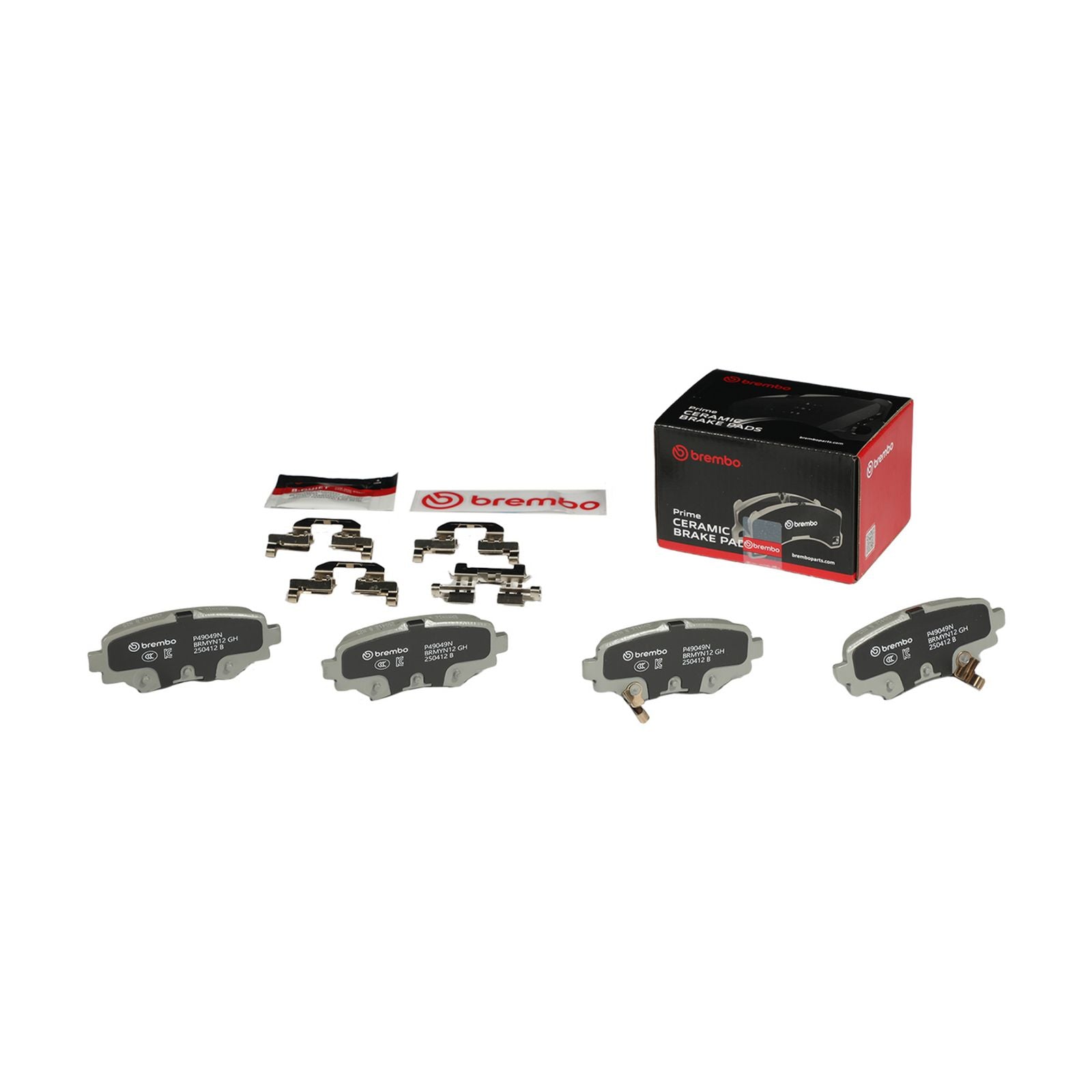 PRIME Ceramic Rear Disc Brake Pad Set P49049N | Brembostore
