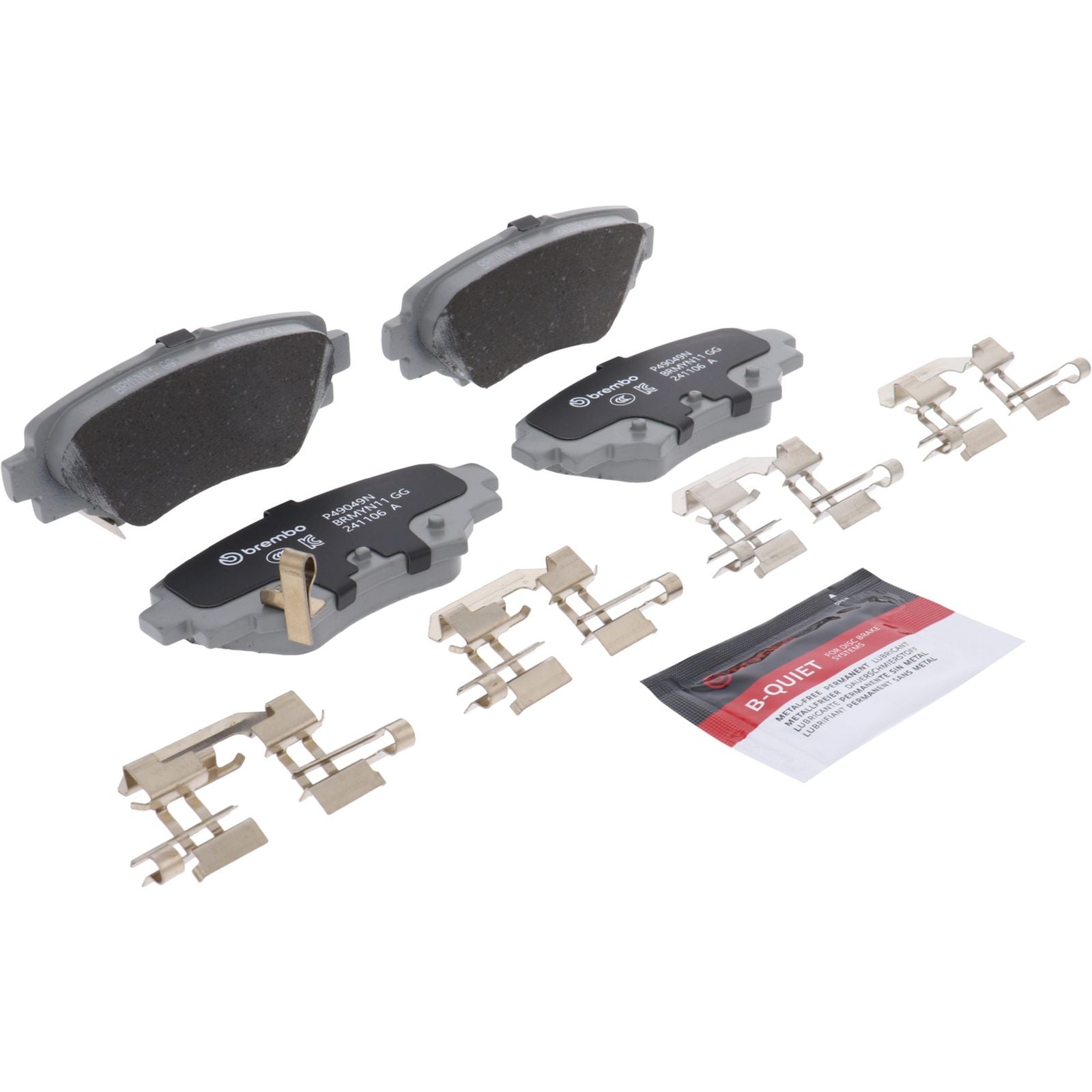 PRIME Ceramic Rear Disc Brake Pad Set P49049N | Brembostore