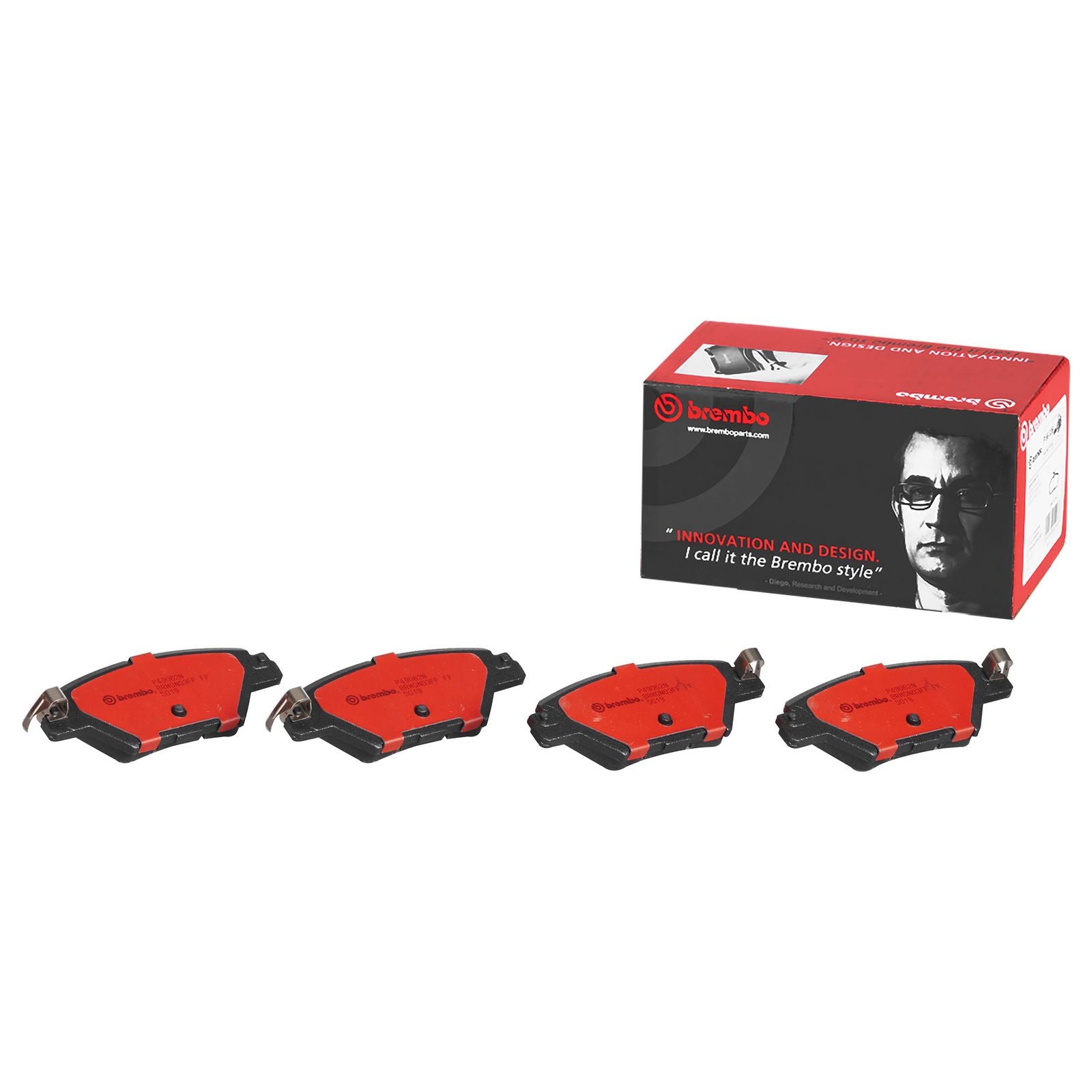 PRIME Ceramic Rear Disc Brake Pad Set - P49062N_01