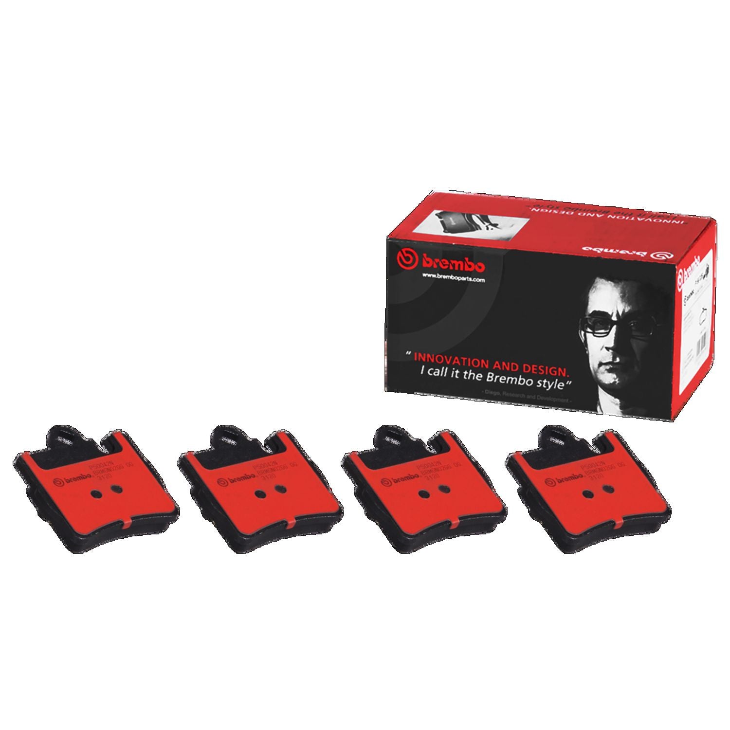 PRIME Ceramic Rear Disc Brake Pad Set - P50042N_02