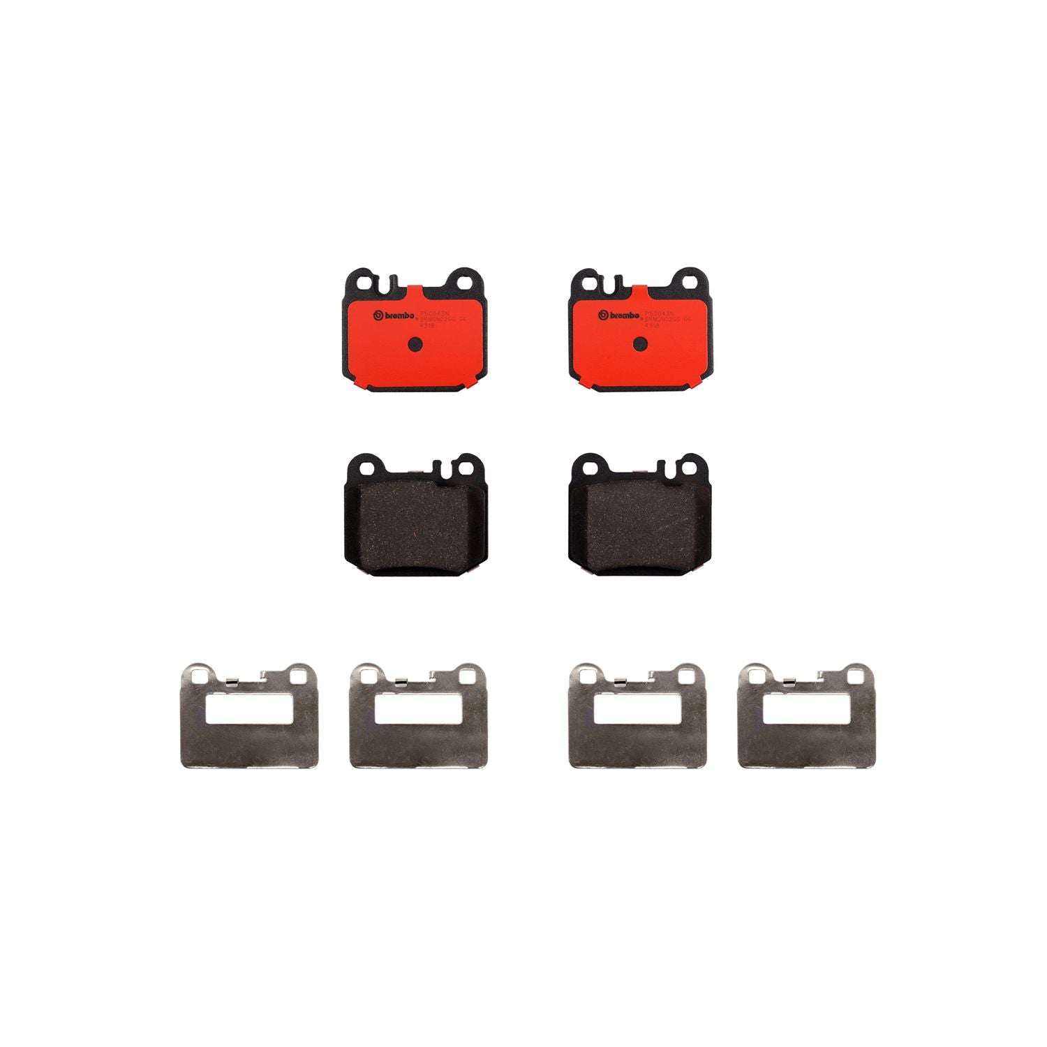 PRIME Ceramic Rear Disc Brake Pad Set - P50043N_01