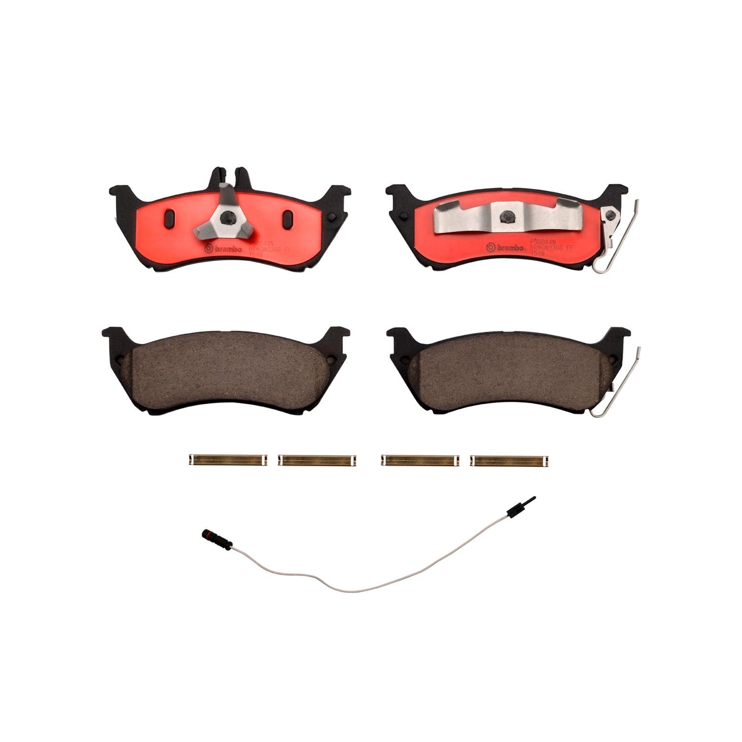 PRIME Ceramic Rear Disc Brake Pad Set - P50044N_01