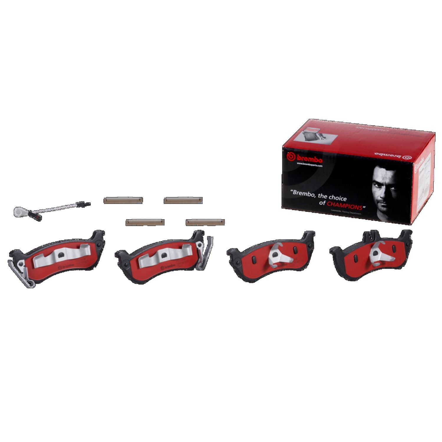 PRIME Ceramic Rear Disc Brake Pad Set - P50044N_02