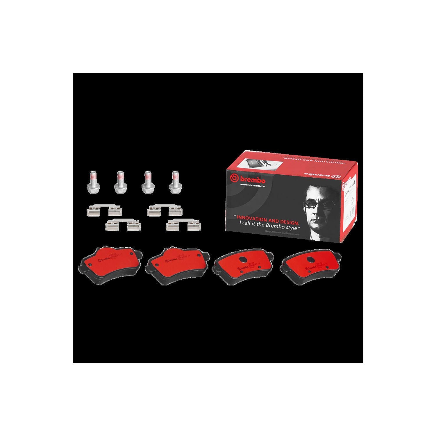 PRIME Ceramic Rear Disc Brake Pad Set - P50100N_02