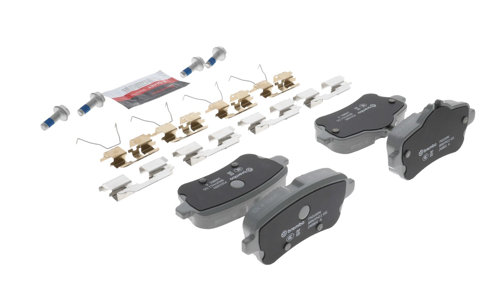 PRIME Ceramic Rear Disc Brake Pad Set - P50100N_11