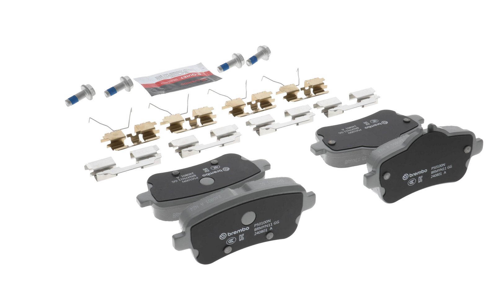 PRIME Ceramic Rear Disc Brake Pad Set - P50100N_12