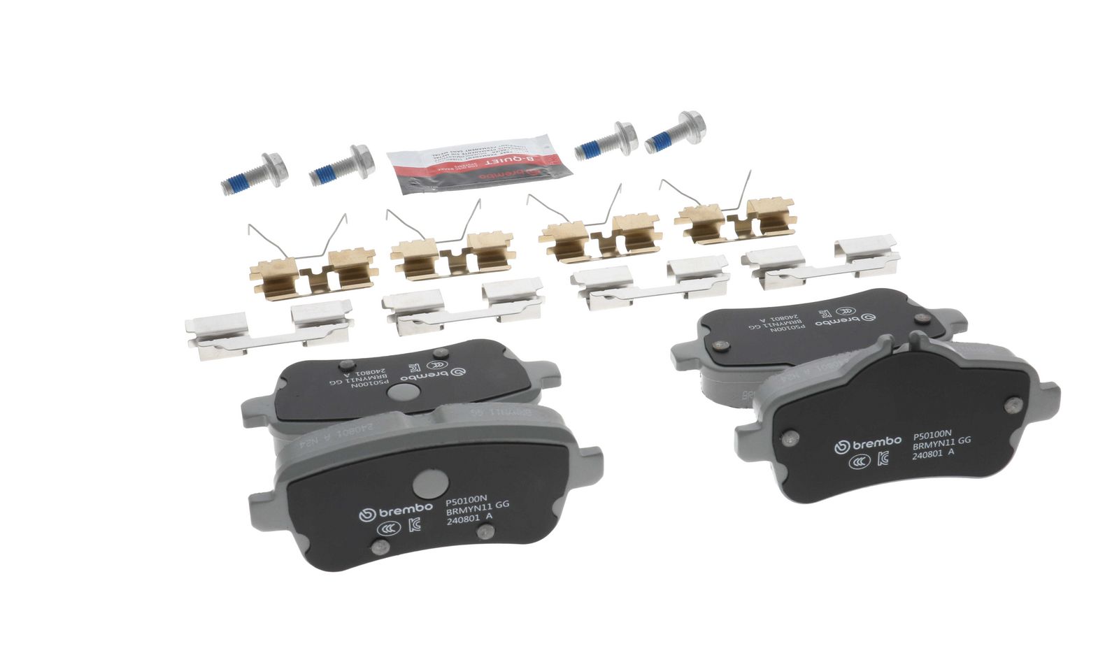 PRIME Ceramic Rear Disc Brake Pad Set - P50100N_13