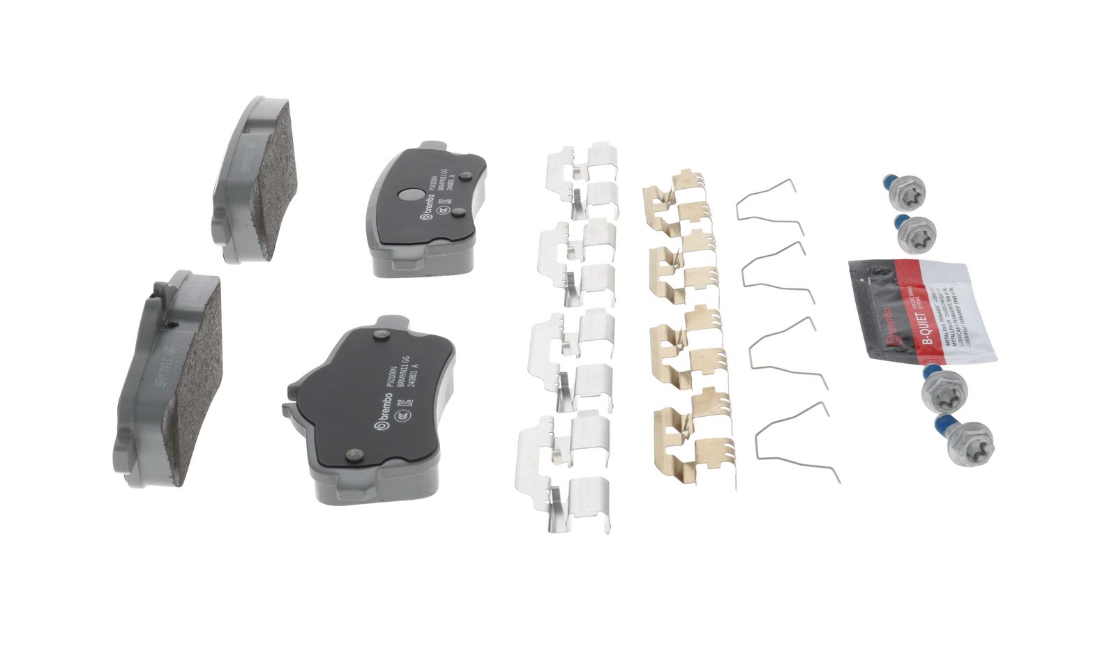 PRIME Ceramic Rear Disc Brake Pad Set - P50100N_20