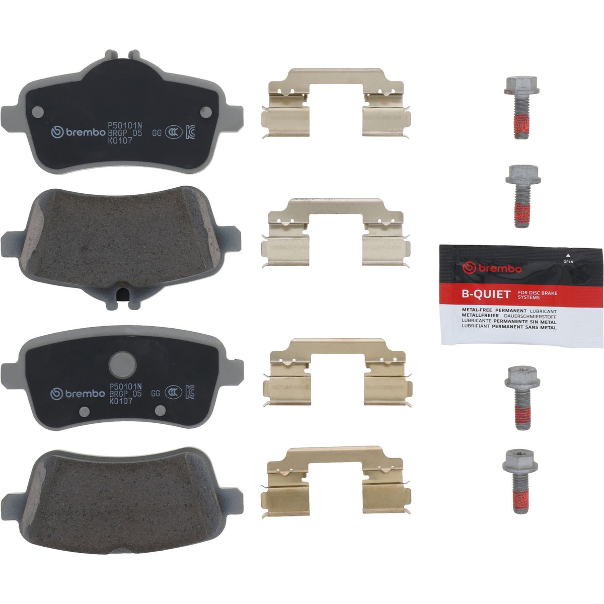 PRIME Ceramic Rear Disc Brake Pad Set - P50101N_02