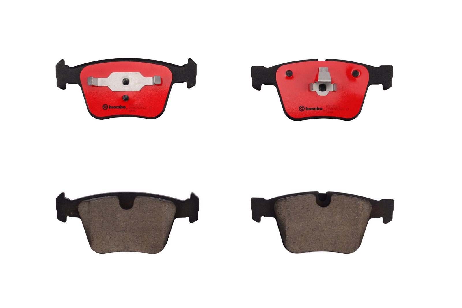 PRIME Ceramic Rear Disc Brake Pad Set - P50116N_01