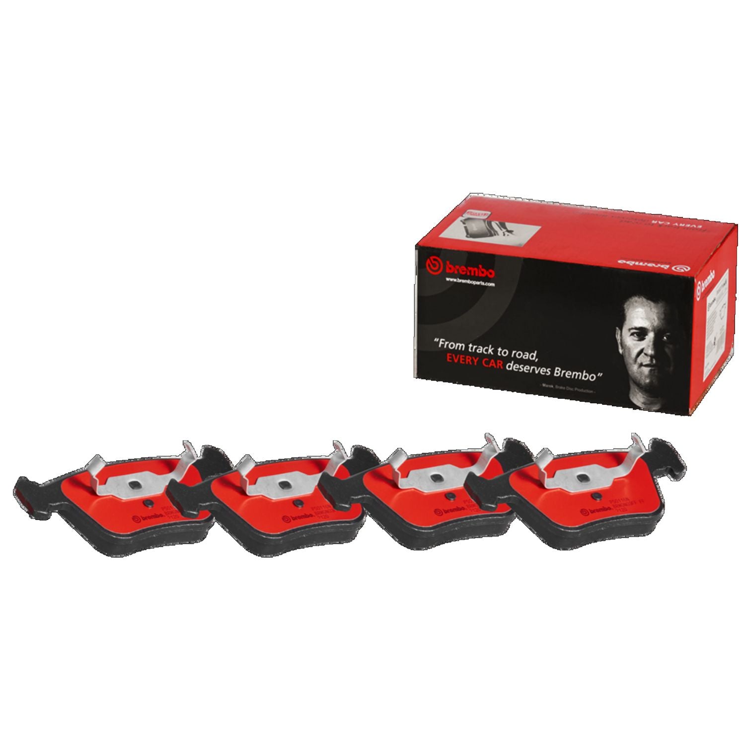 PRIME Ceramic Rear Disc Brake Pad Set - P50116N_02