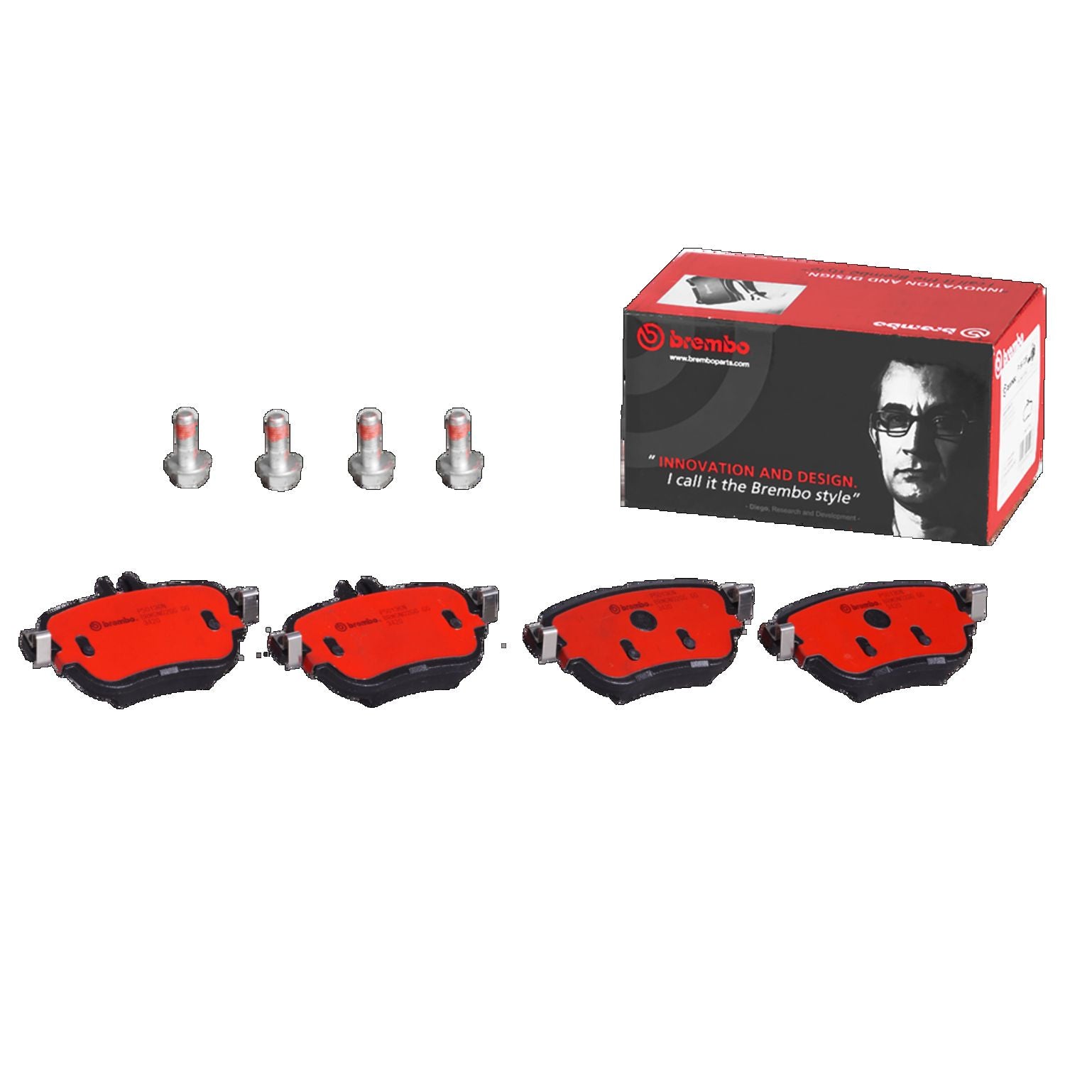 PRIME Ceramic Rear Disc Brake Pad Set - P50136N_01