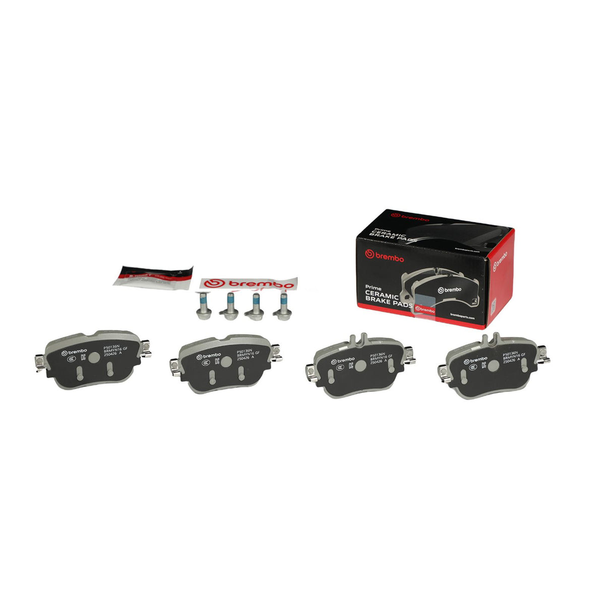 PRIME Ceramic Rear Disc Brake Pad Set - P50136N_04