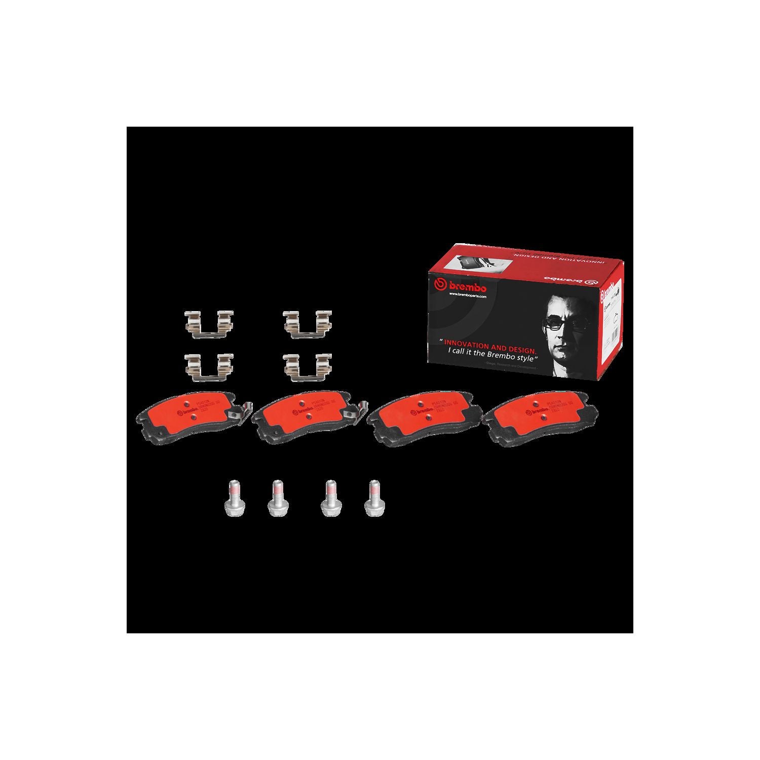 PRIME Ceramic Rear Disc Brake Pad Set - P54012N_01