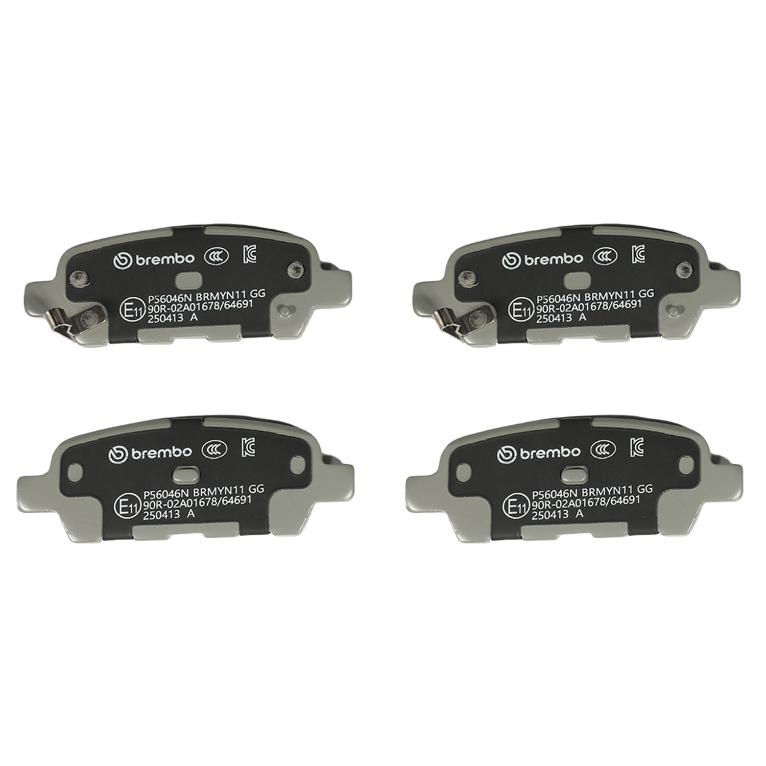 PRIME Ceramic Rear Disc Brake Pad Set - P56046N_05