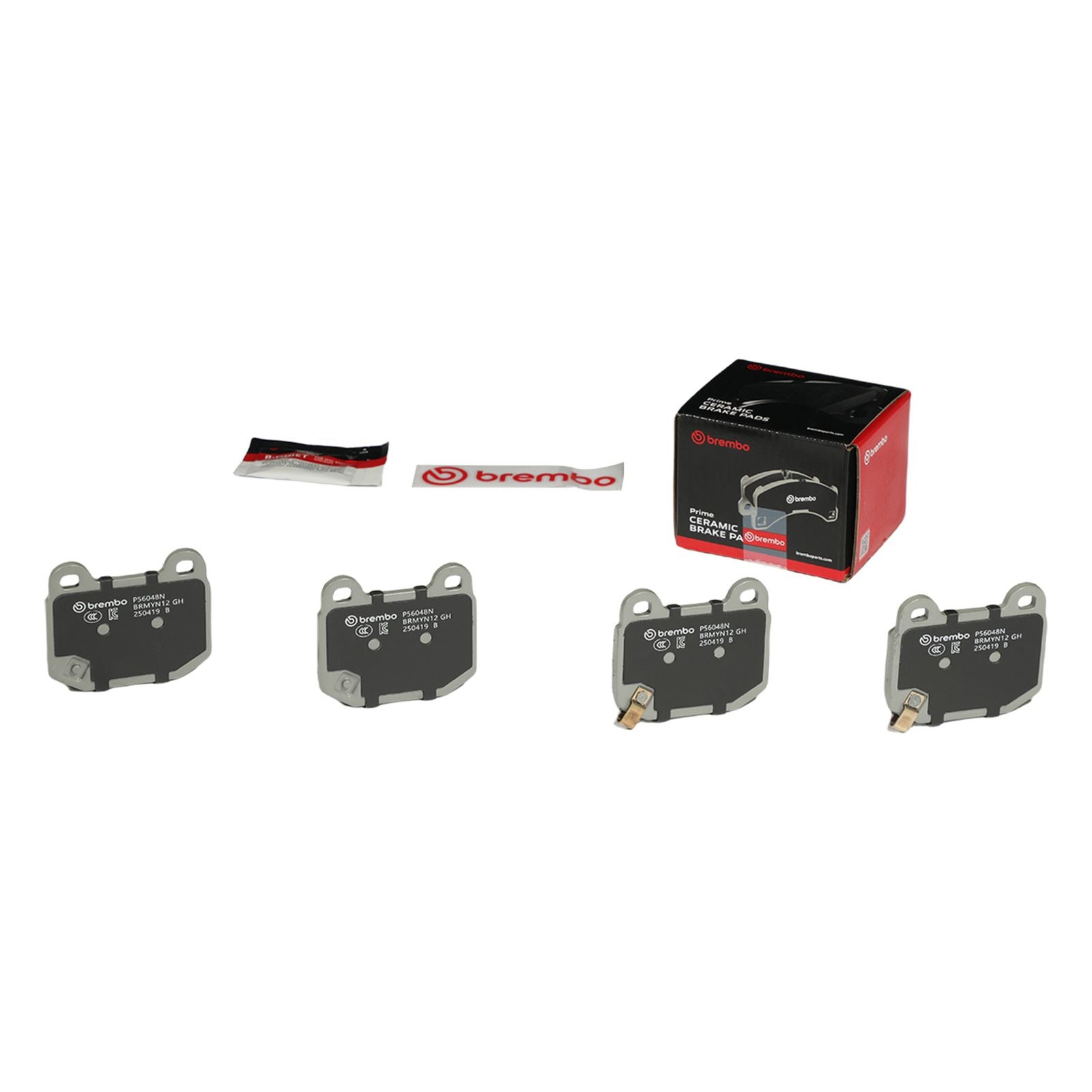 PRIME Ceramic Rear Disc Brake Pad Set P56048N | Brembostore