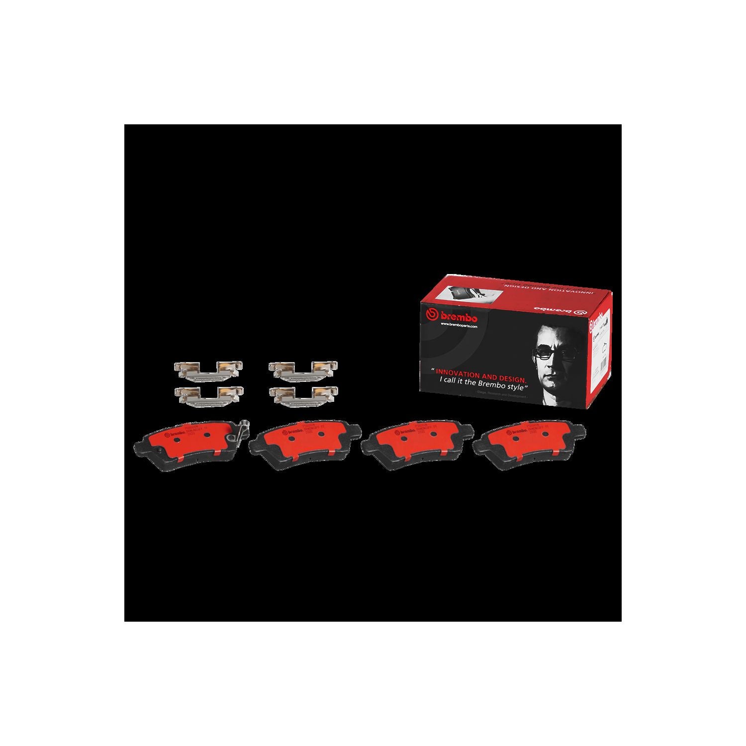 PRIME Ceramic Rear Disc Brake Pad Set - P56060N_01