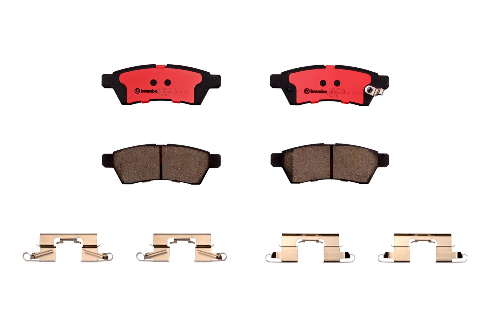 PRIME Ceramic Rear Disc Brake Pad Set - P56077N_01