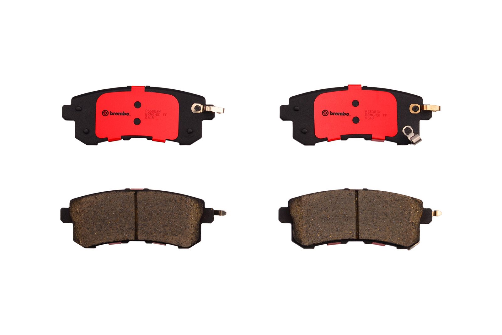 PRIME Ceramic Rear Disc Brake Pad Set - P56082N_01