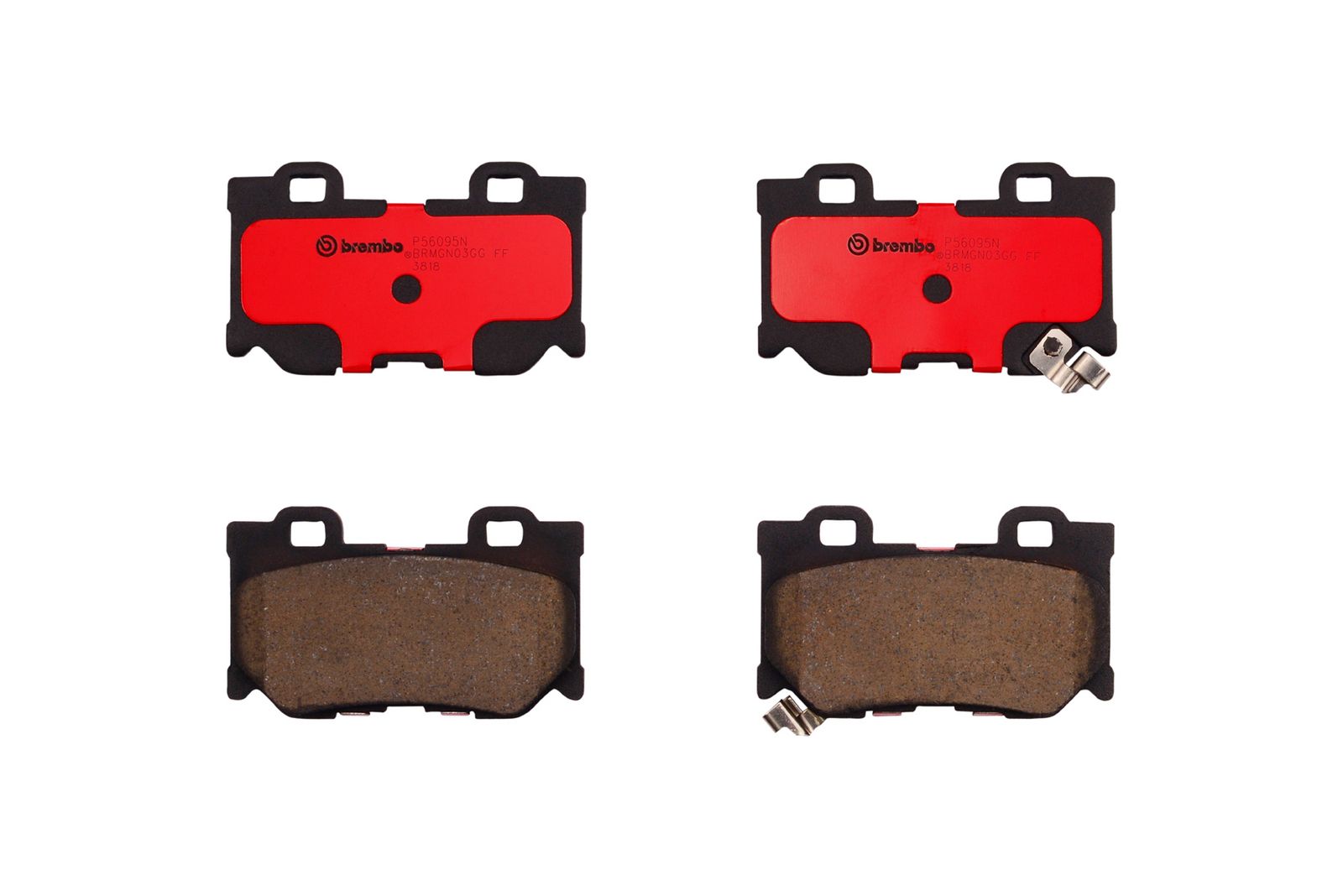 PRIME Ceramic Rear Disc Brake Pad Set - P56095N_01