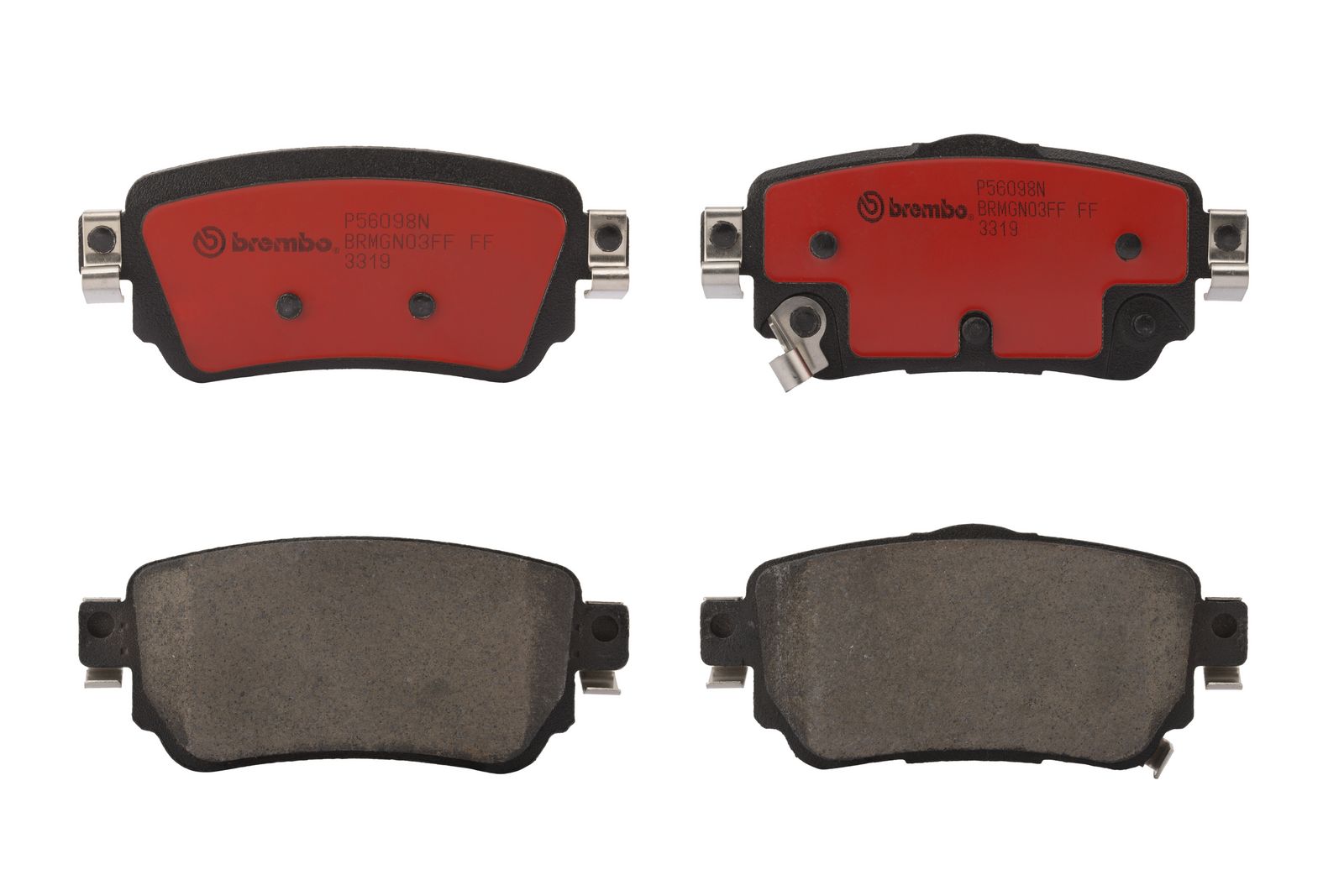 PRIME Ceramic Rear Disc Brake Pad Set - P56098N_01