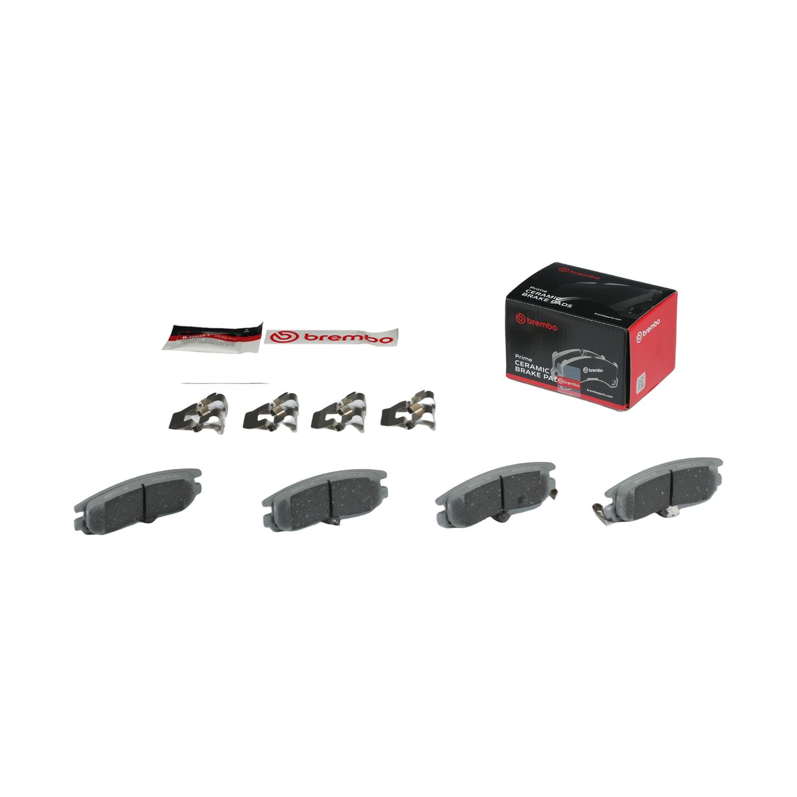 PRIME Ceramic Rear Disc Brake Pad Set - P59027N_03